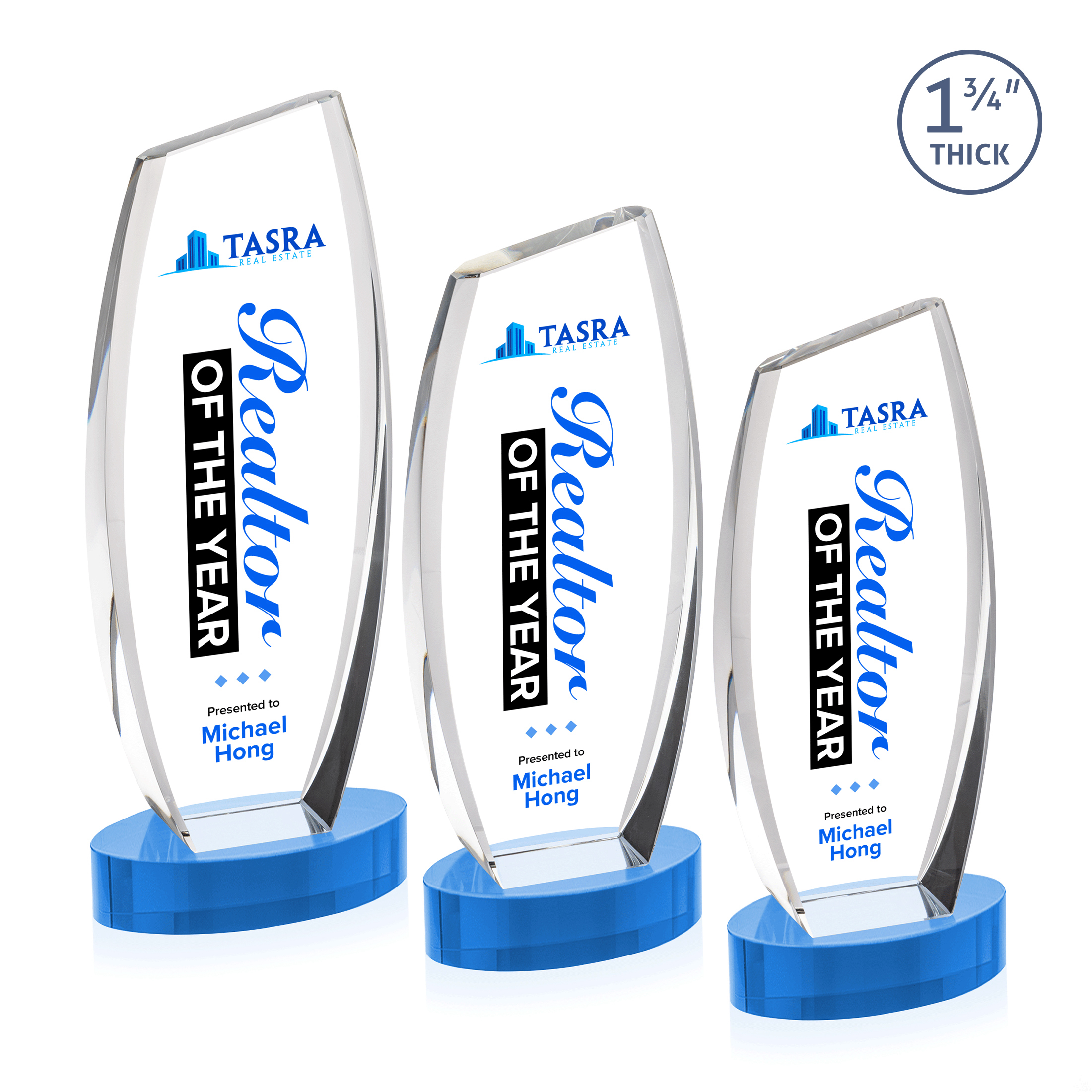 Colorado VividPrint™ Award on Base - Sky Blue