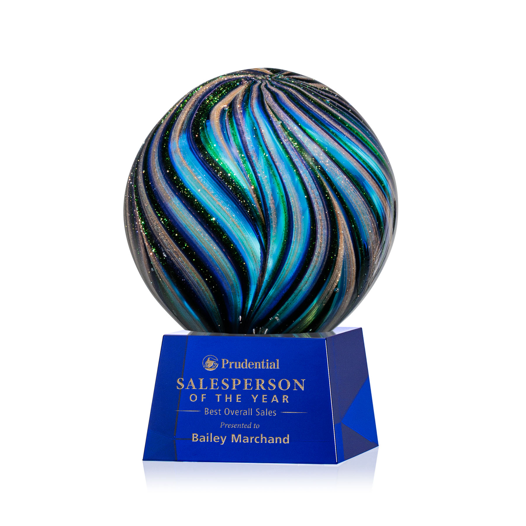Malton Award on Robson Base - Blue