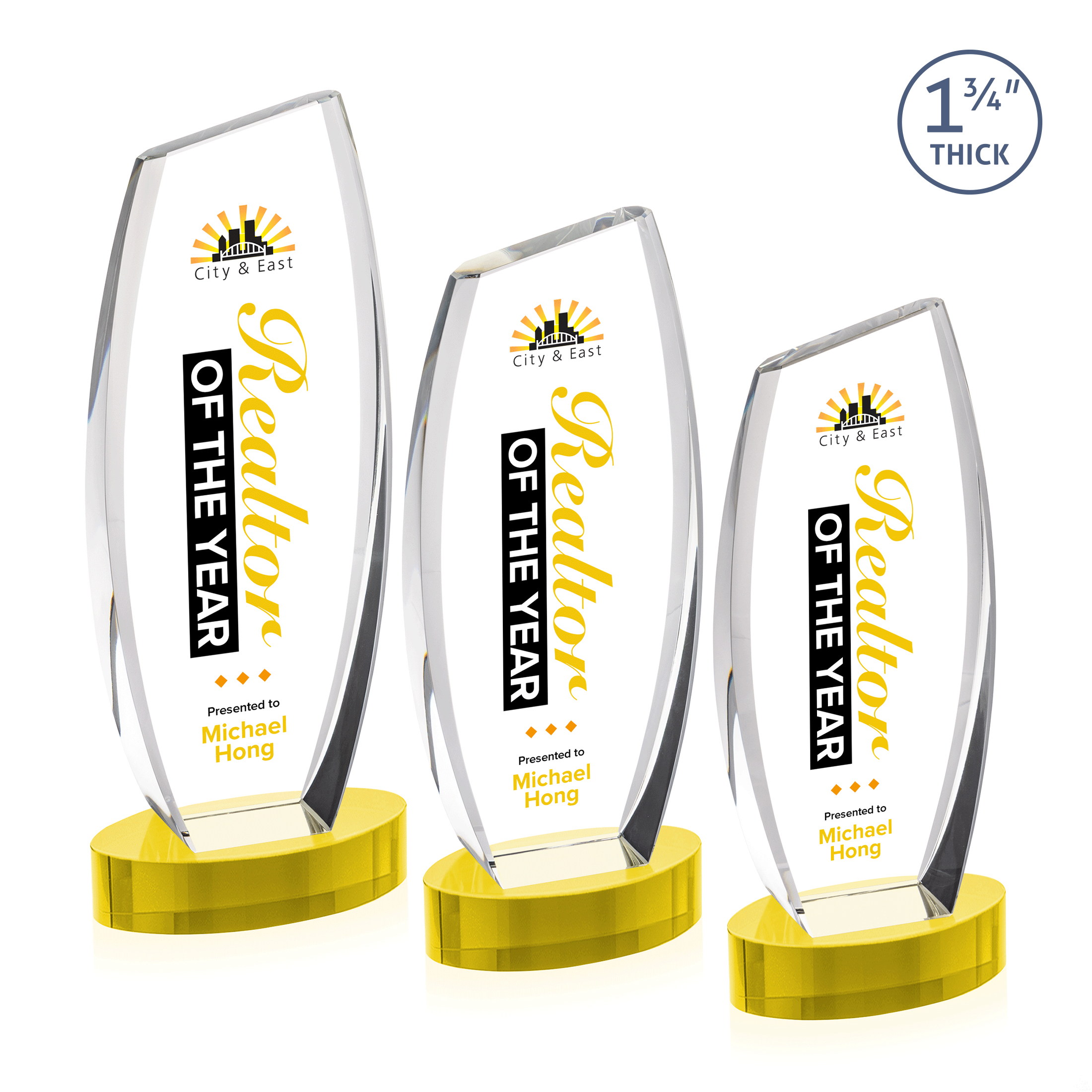Colorado VividPrint™ Award on Base - Gold
