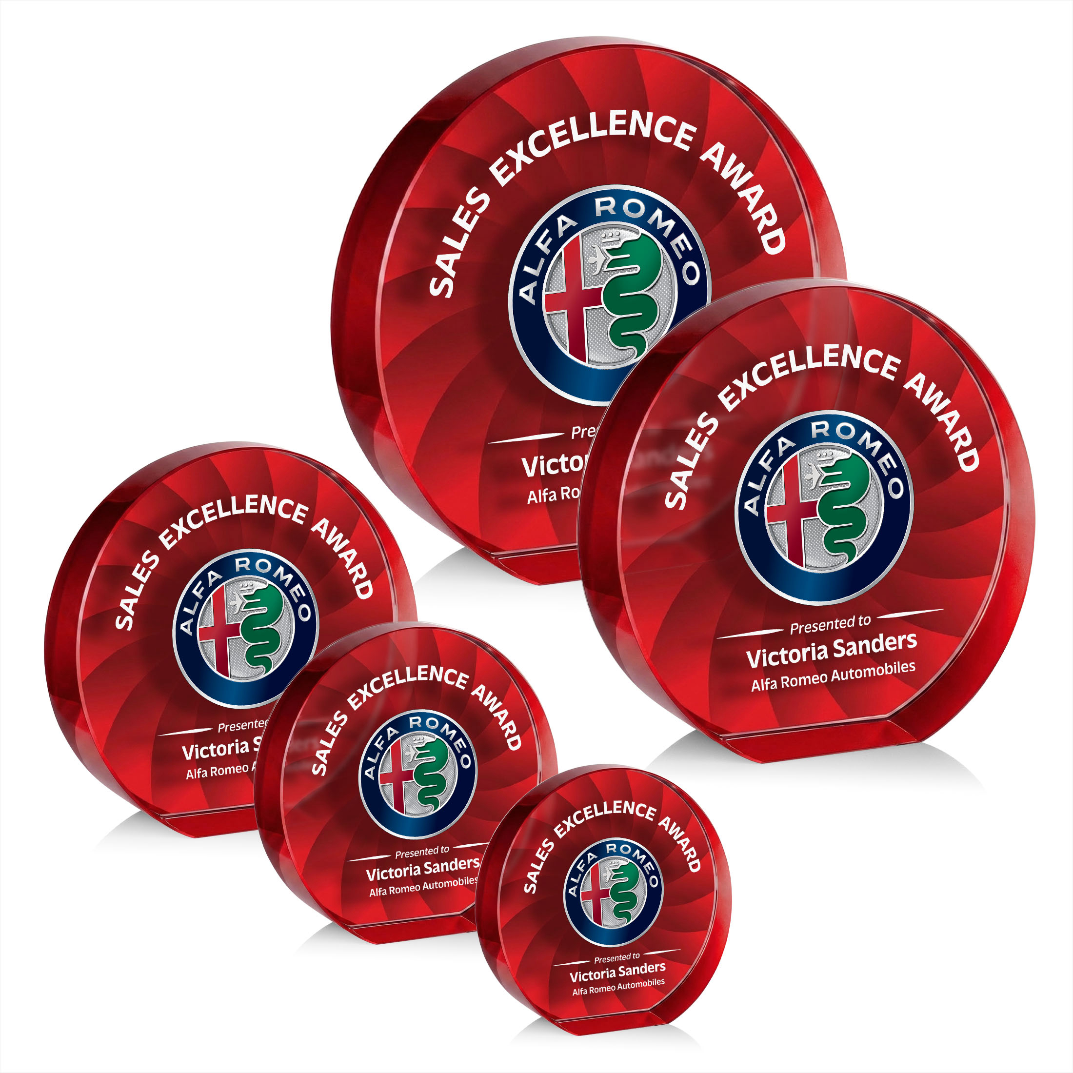Apollo VividPrint™ Award - Red