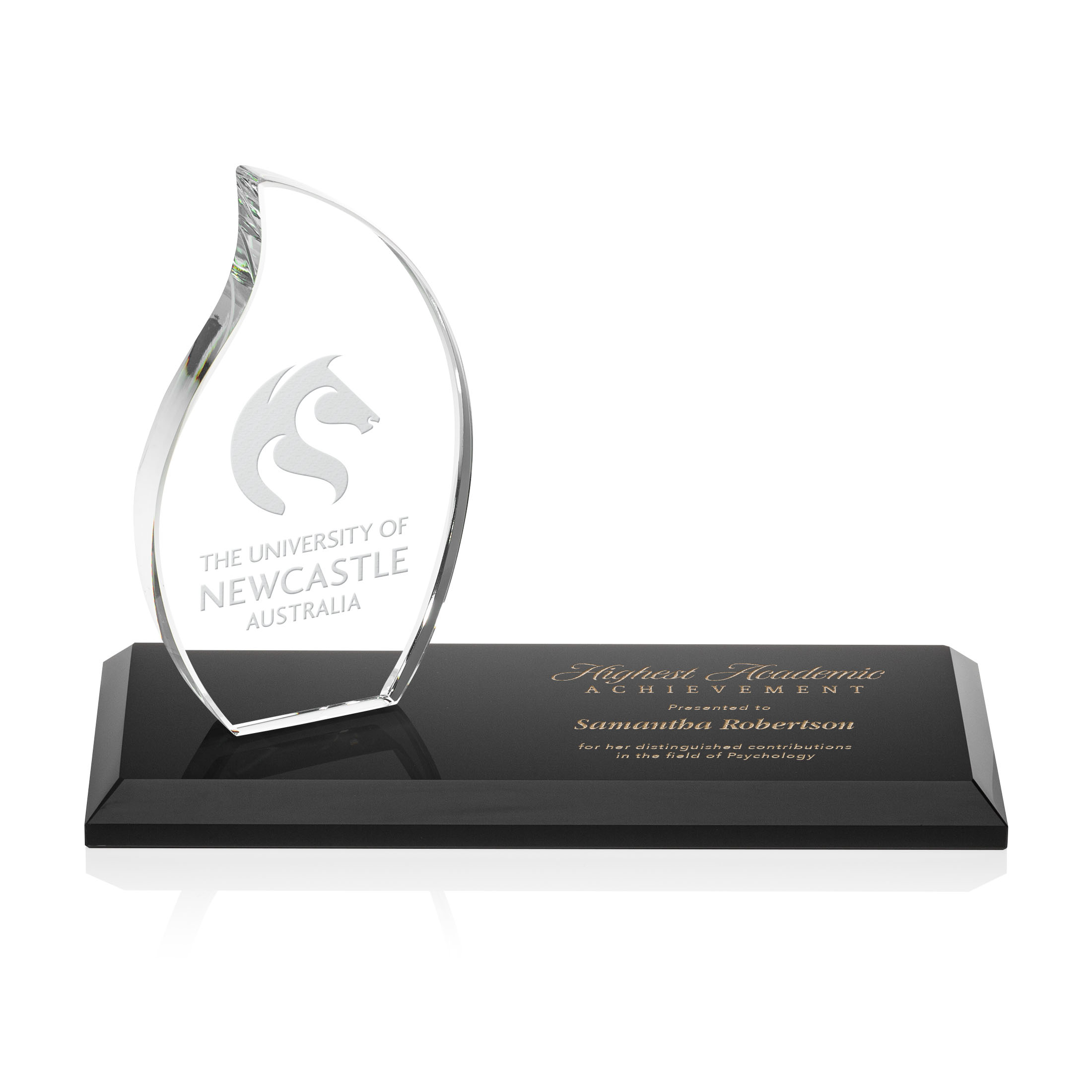 Northam Flame Award - Deep Etch