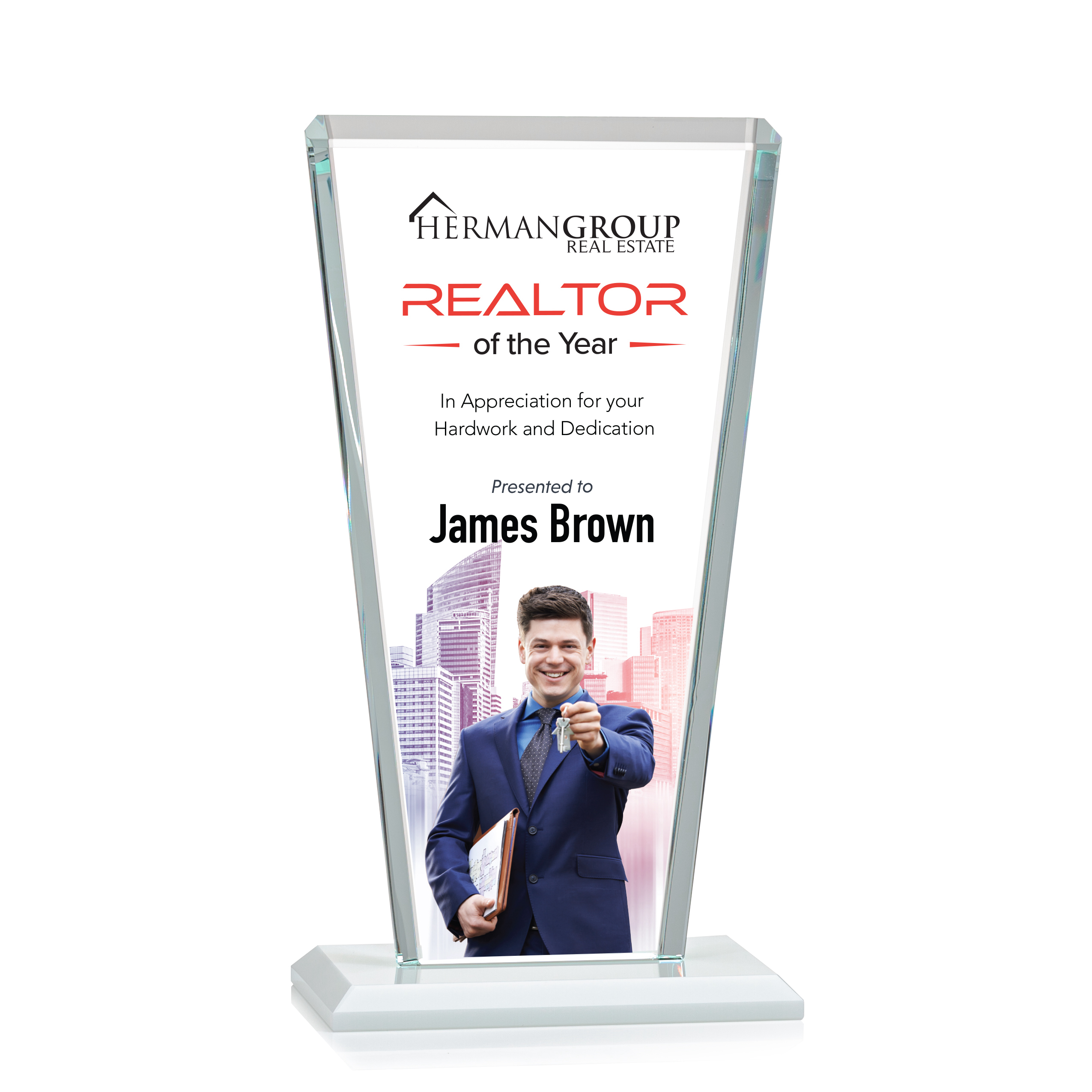 Chatham VividPrint™ Award - White