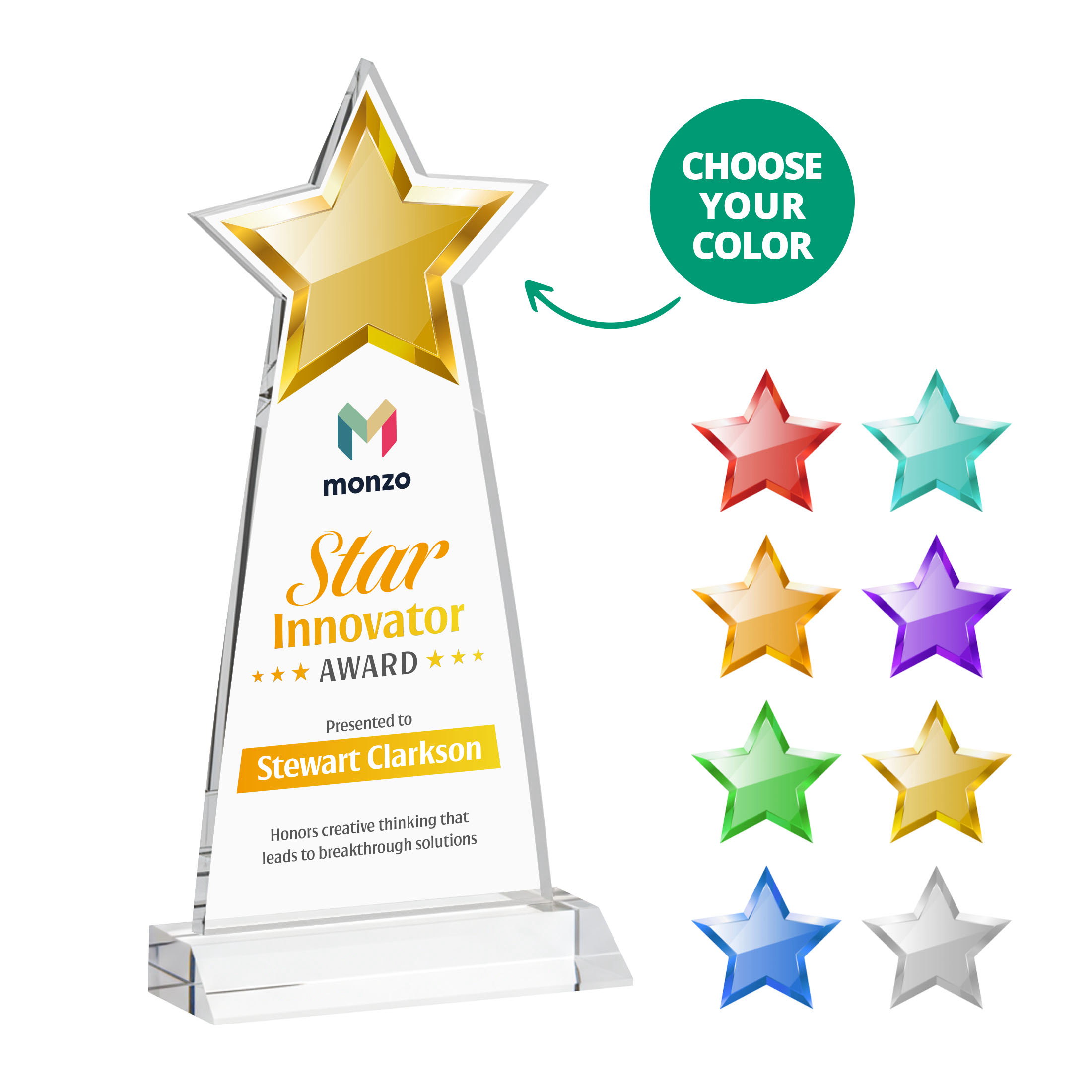 Starlite VividPrint™ Award - Green