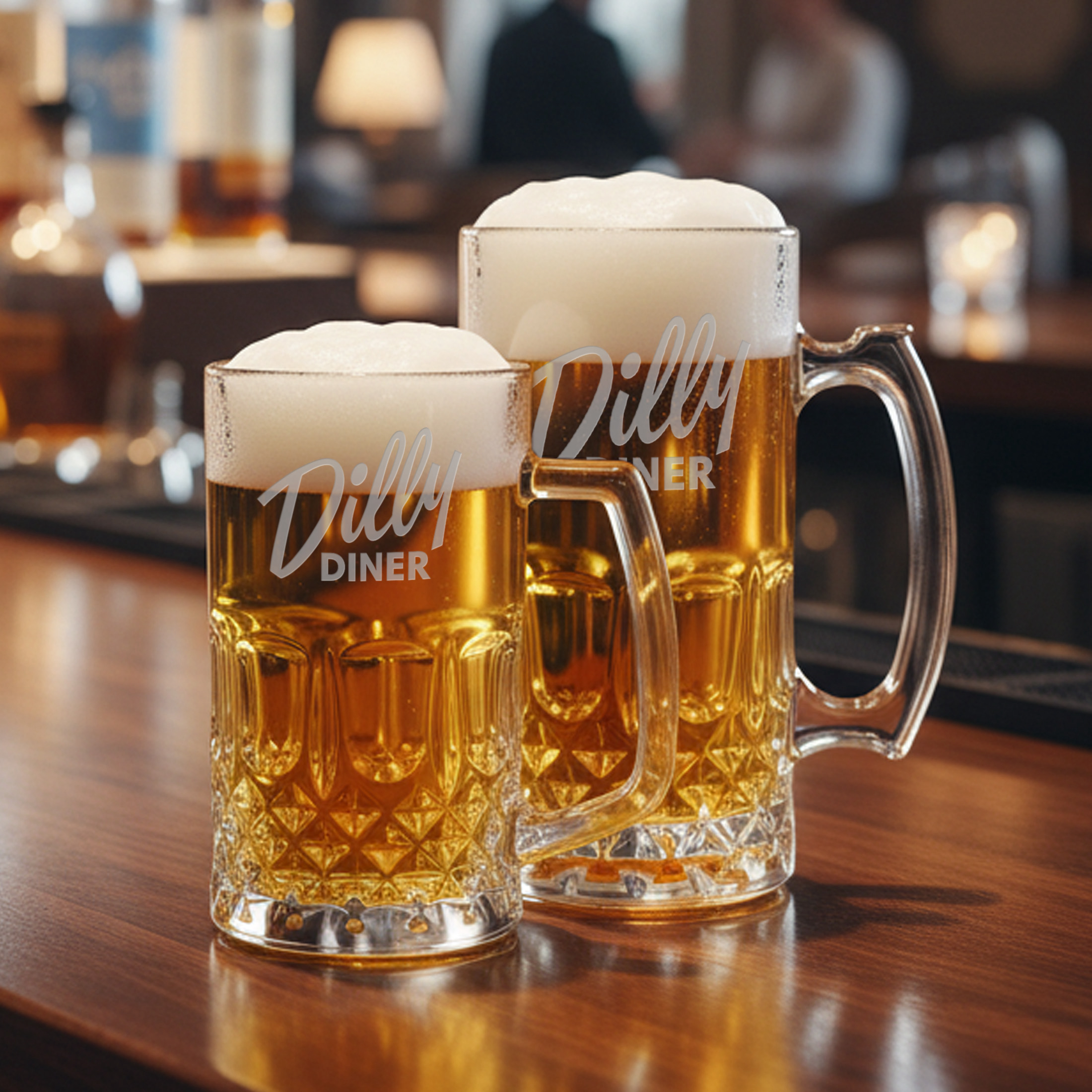 Bierfaust Beer Stein - Deep Etch