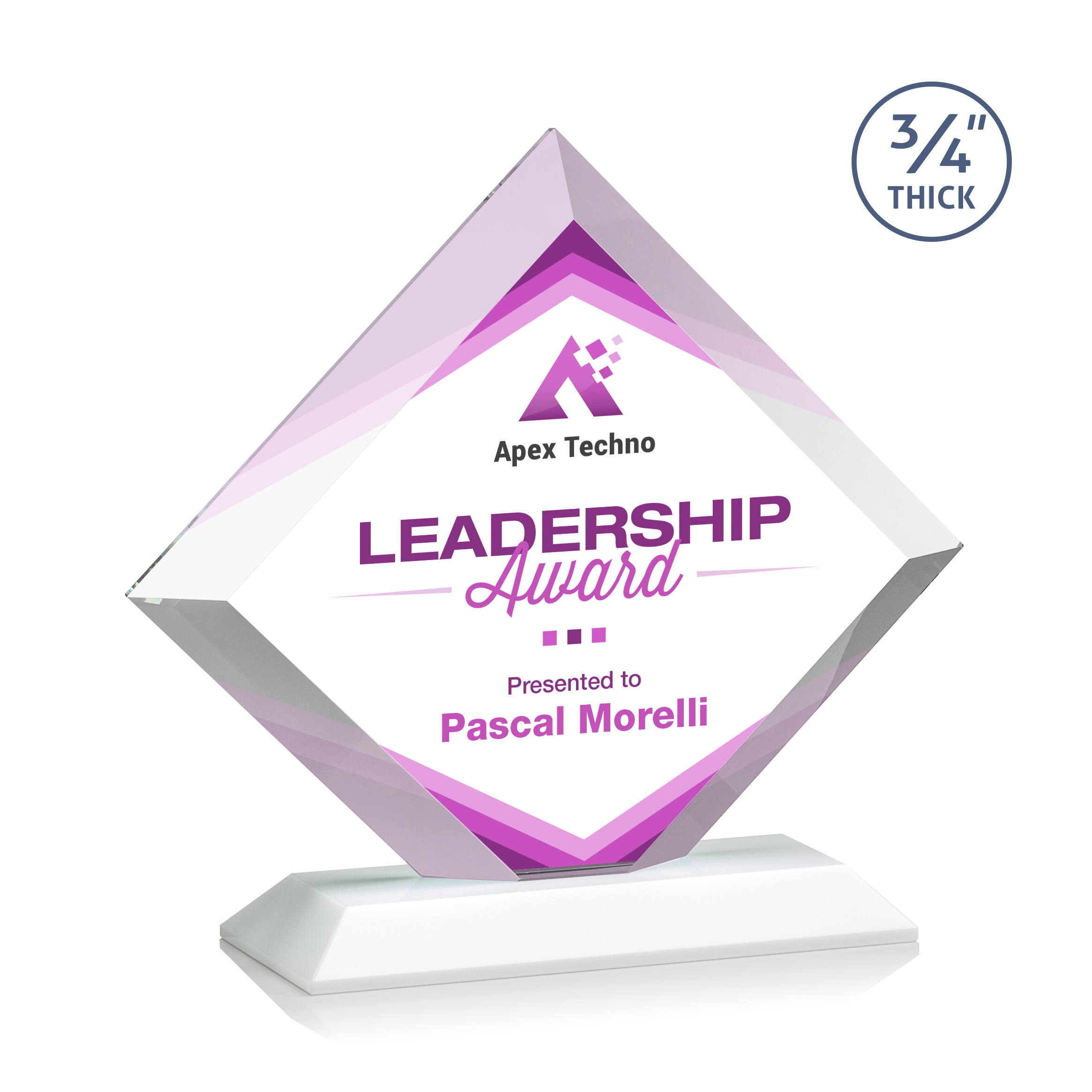 Belaire VividPrint™ Award - White