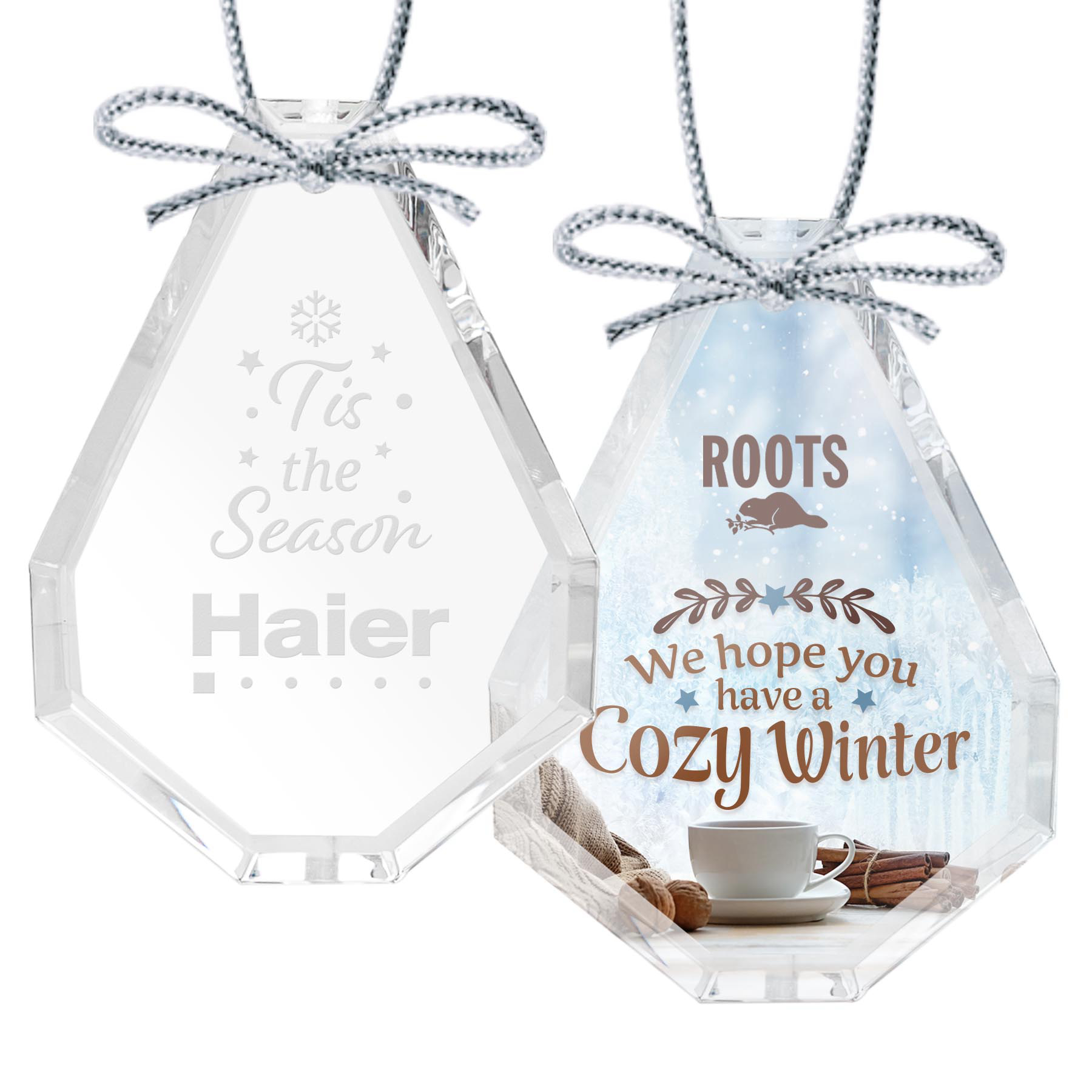 Optical Ornament - Teardrop