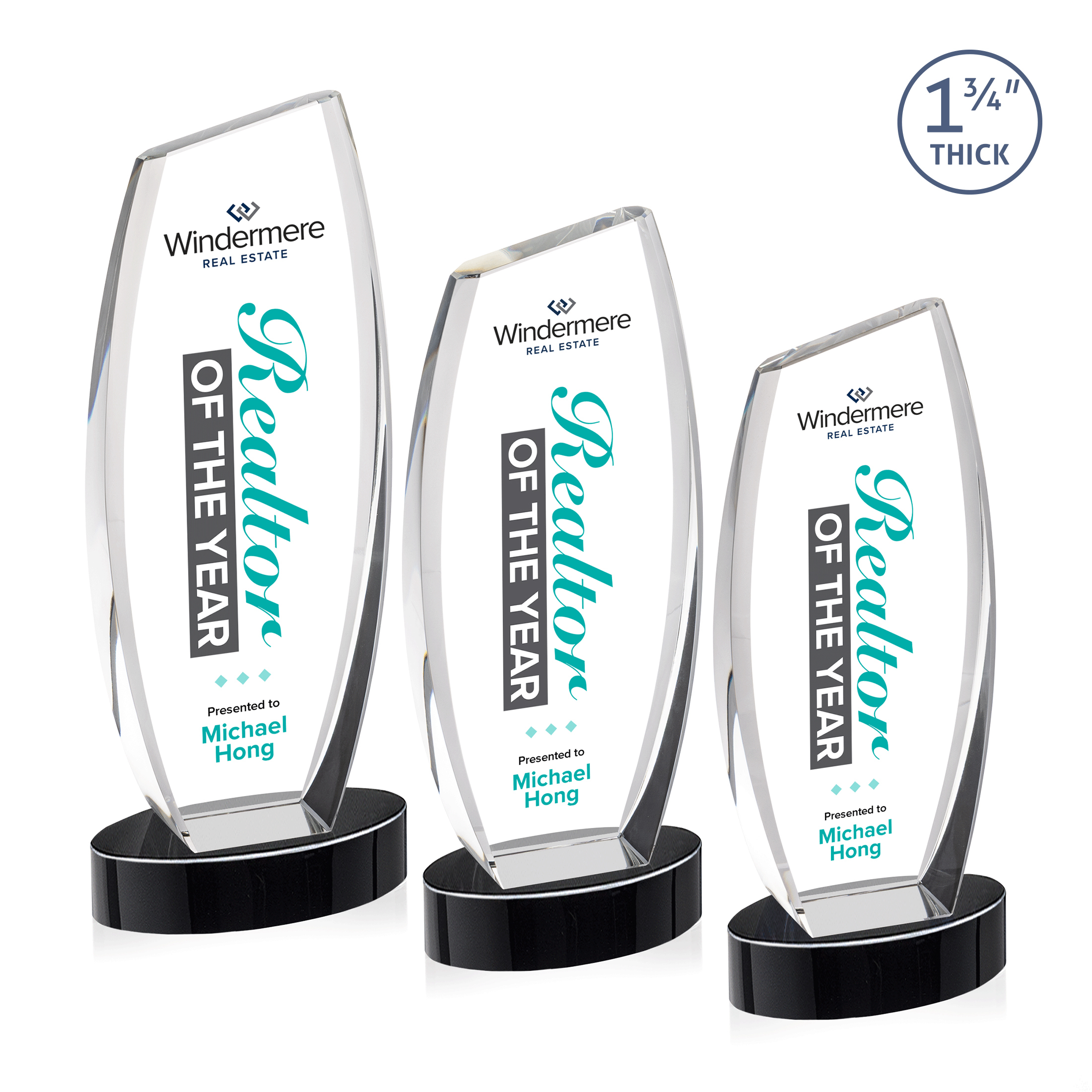 Colorado VividPrint™ Award on Base - Black