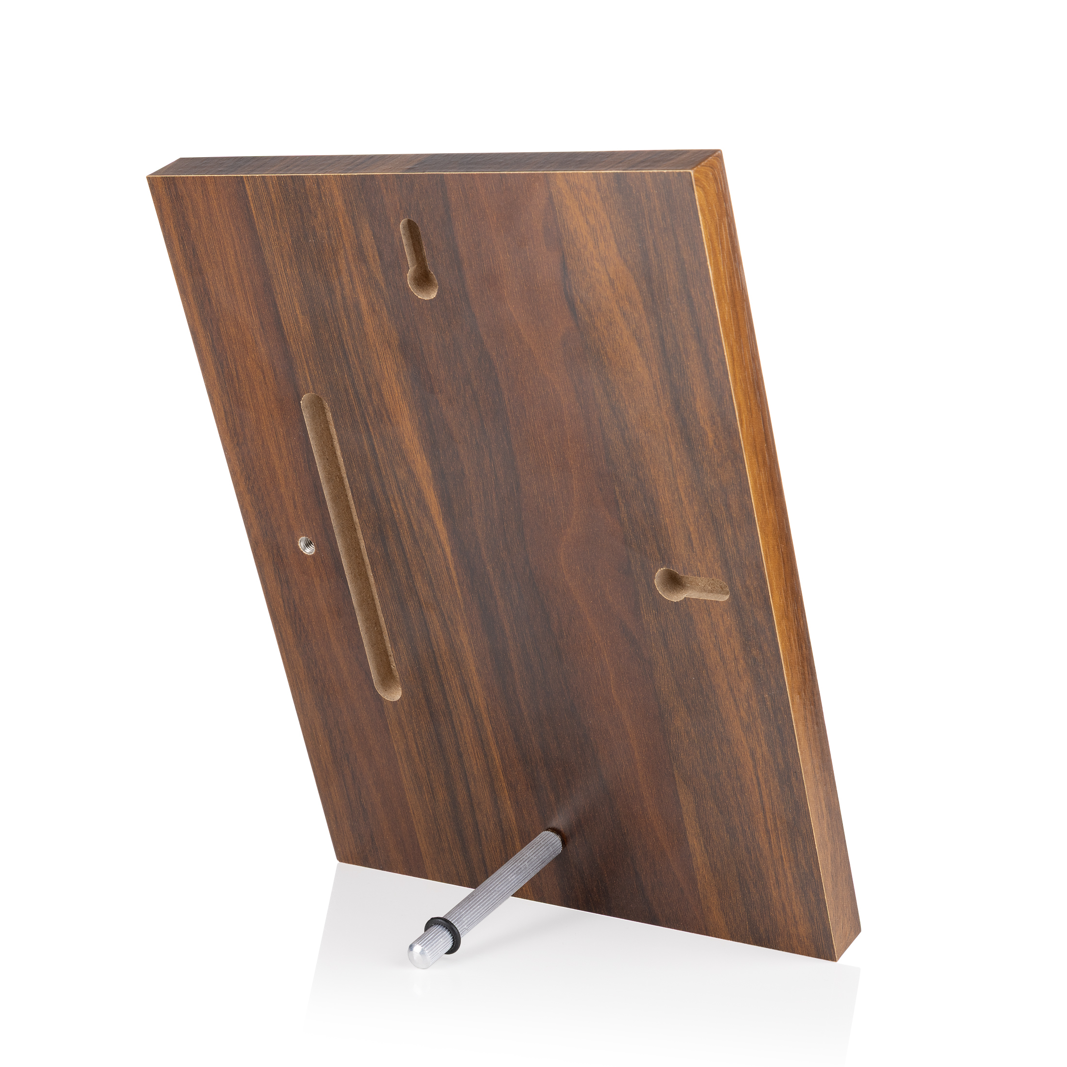 Millsboro Plaque - Walnut Finish/Silver