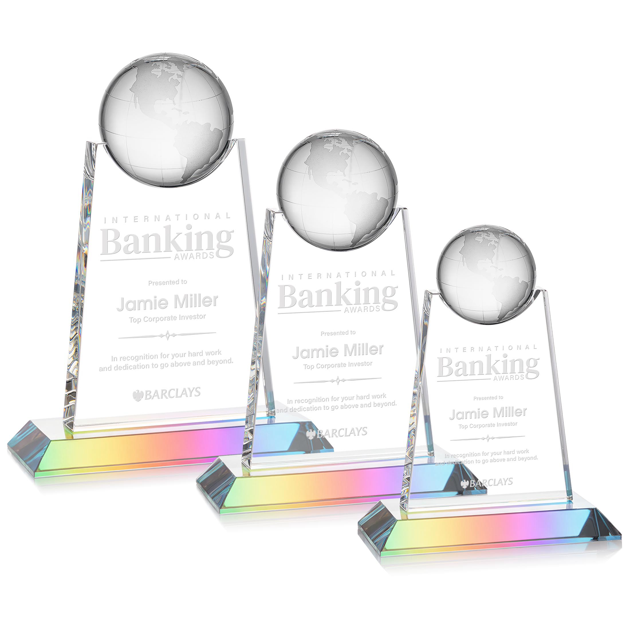 Netherford Globe Award - Prismatic