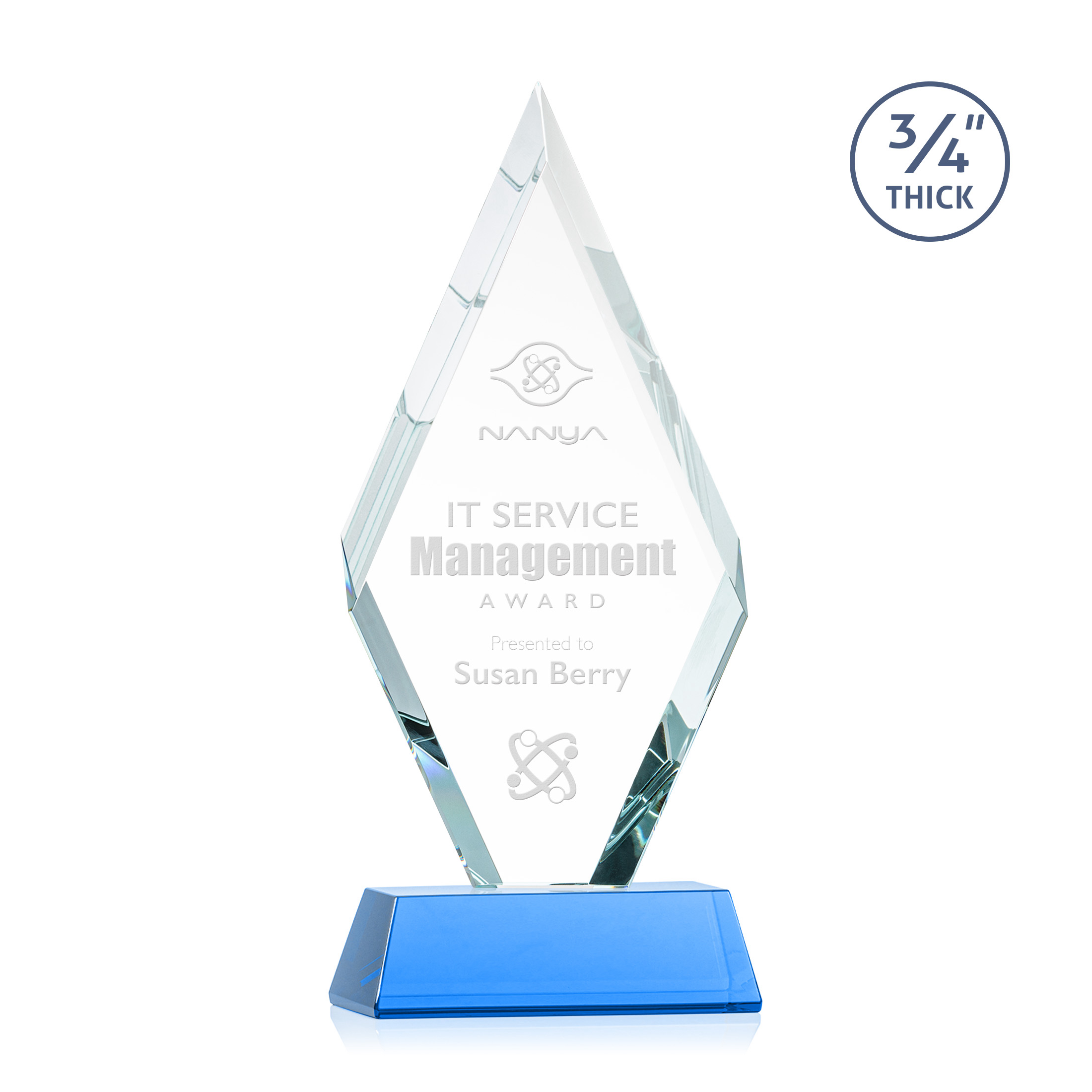 Richmond Award on Newhaven Base - Sky Blue