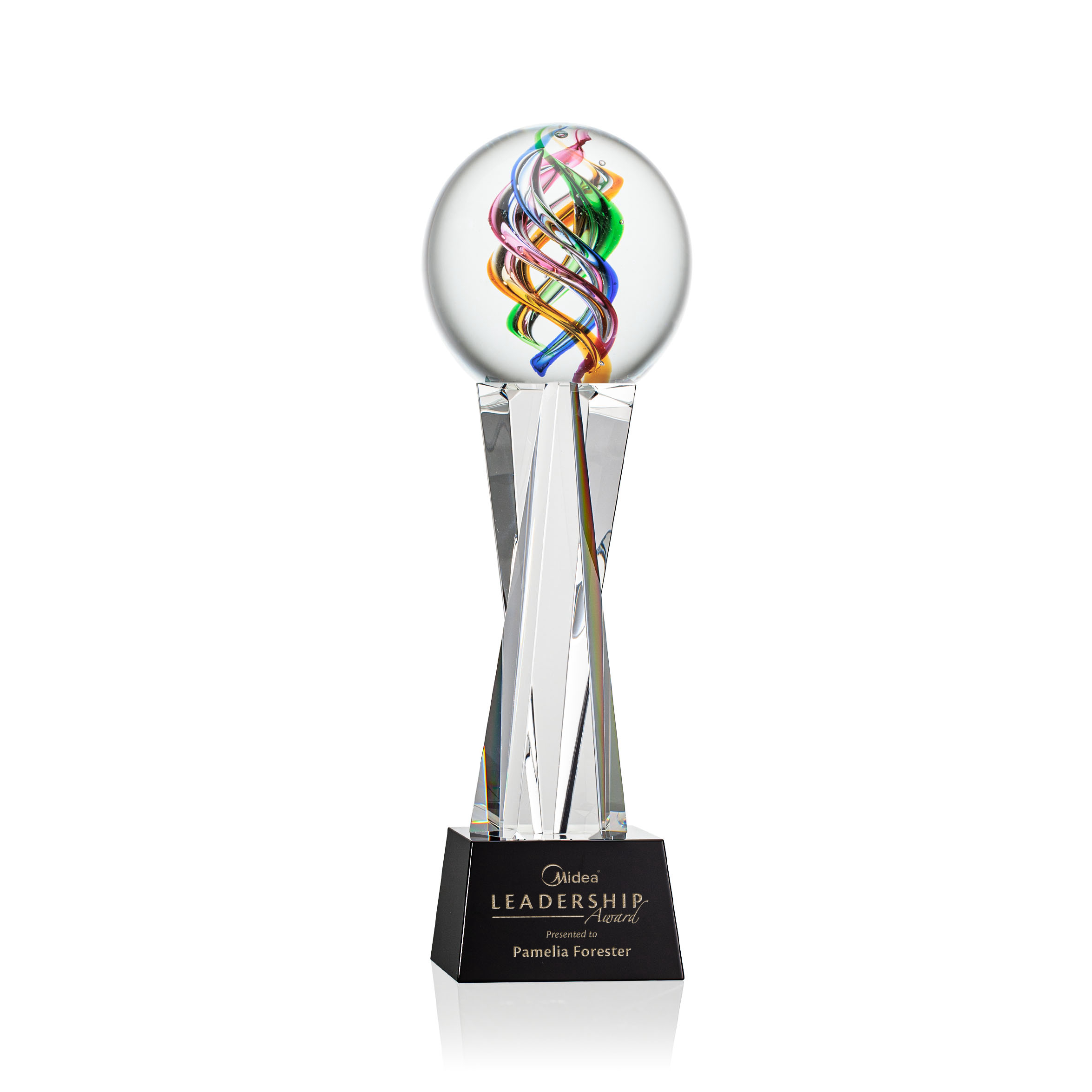 Galileo Award on Grafton Base - Black