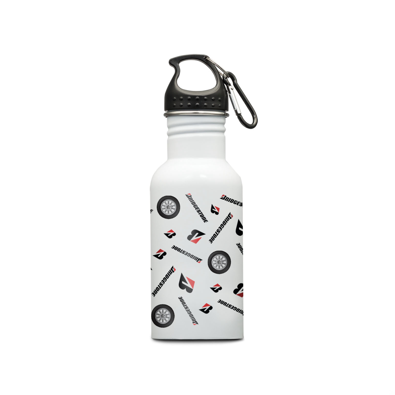 Wide Mouth Bottle with Carabiner - 16oz view 3