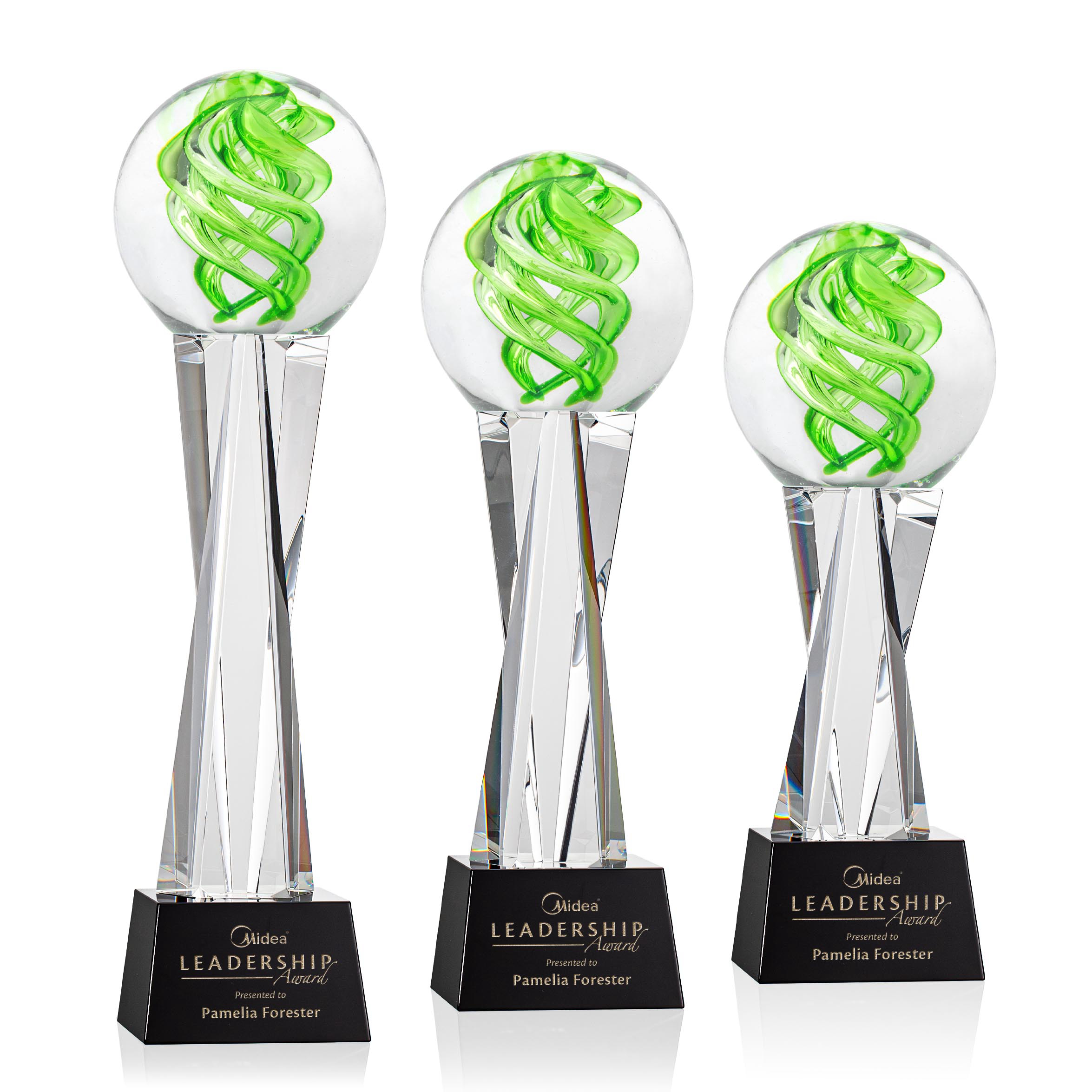 Vortex Award on Grafton Base - Black