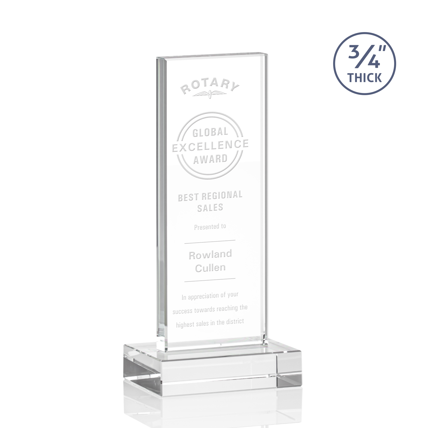 Holmes Award - Clear