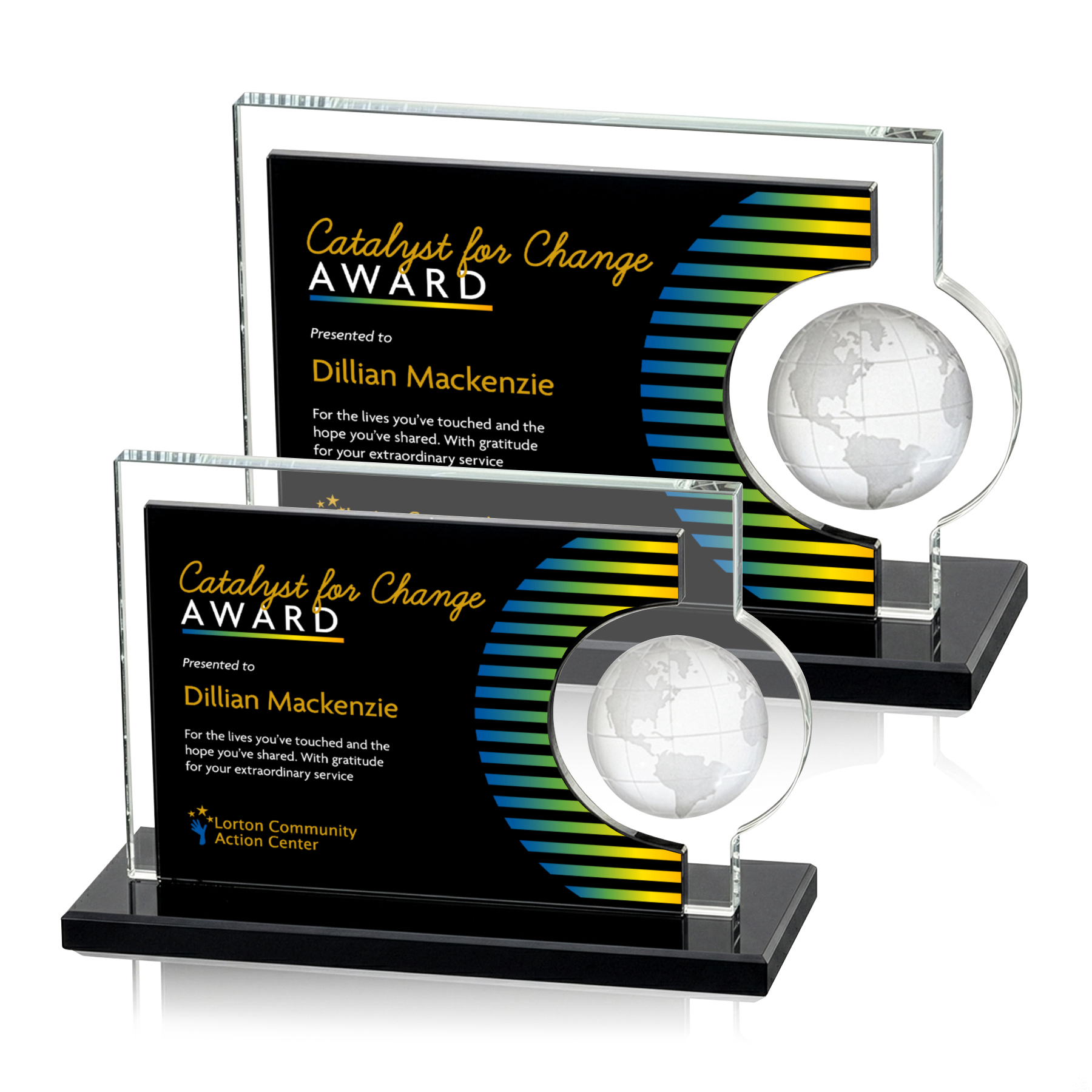 Calvina VividPrint™ Award - Black