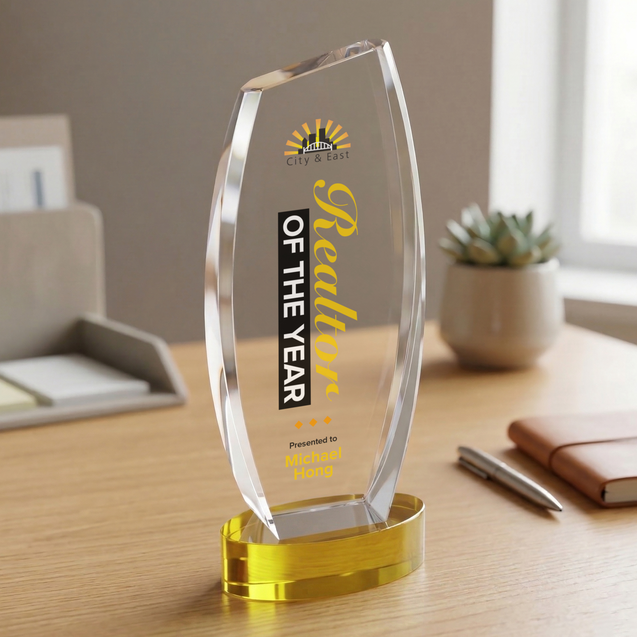 Colorado VividPrint™ Award on Base - Gold