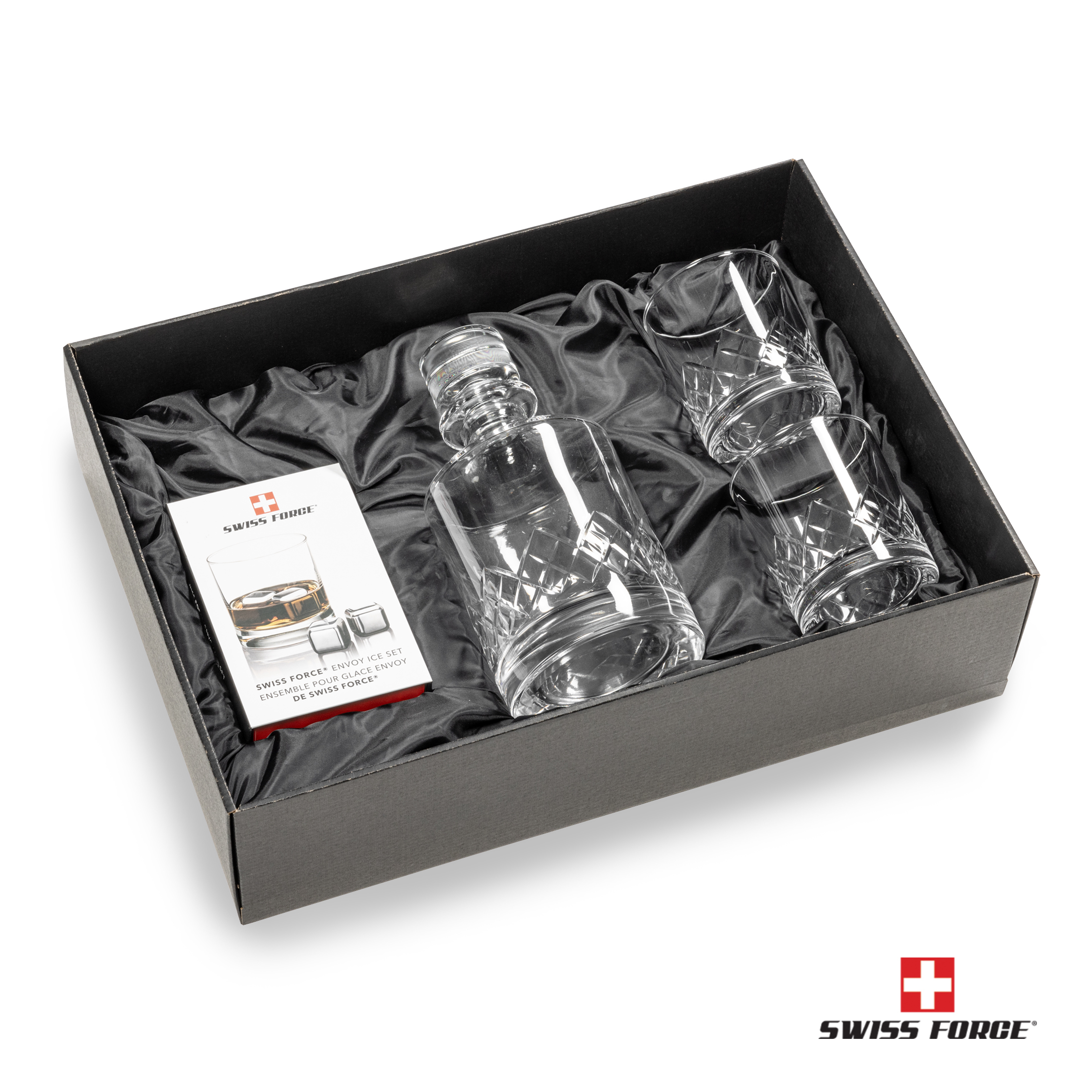 Heceta Decanter Set & Ice Cubes 10