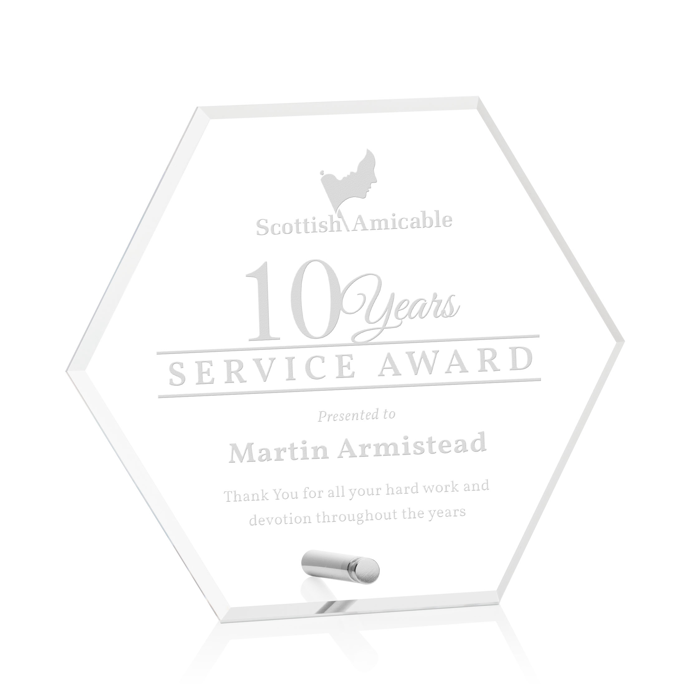 Polaris Hexagon Award - Silver
