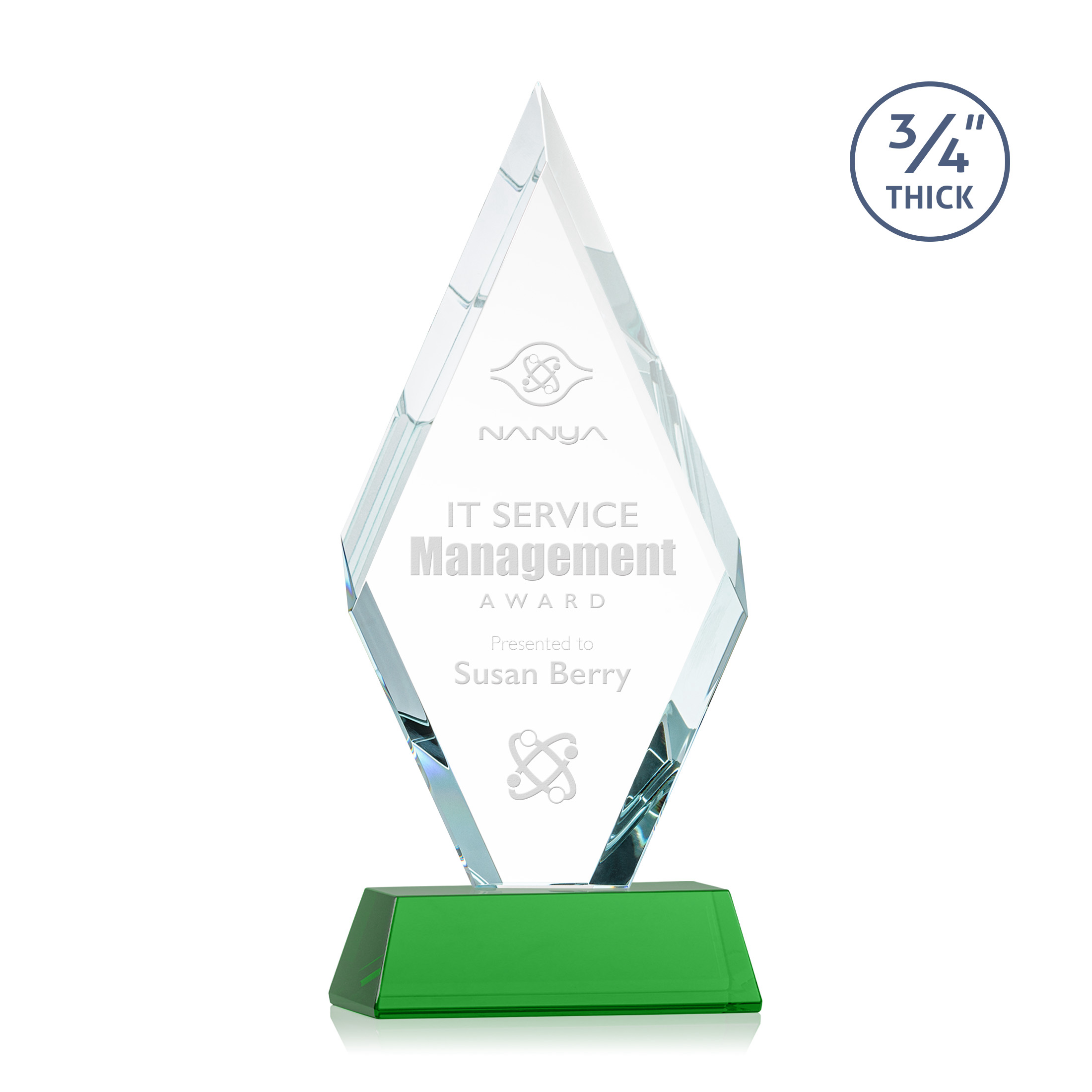 Richmond Award on Newhaven Base - Green