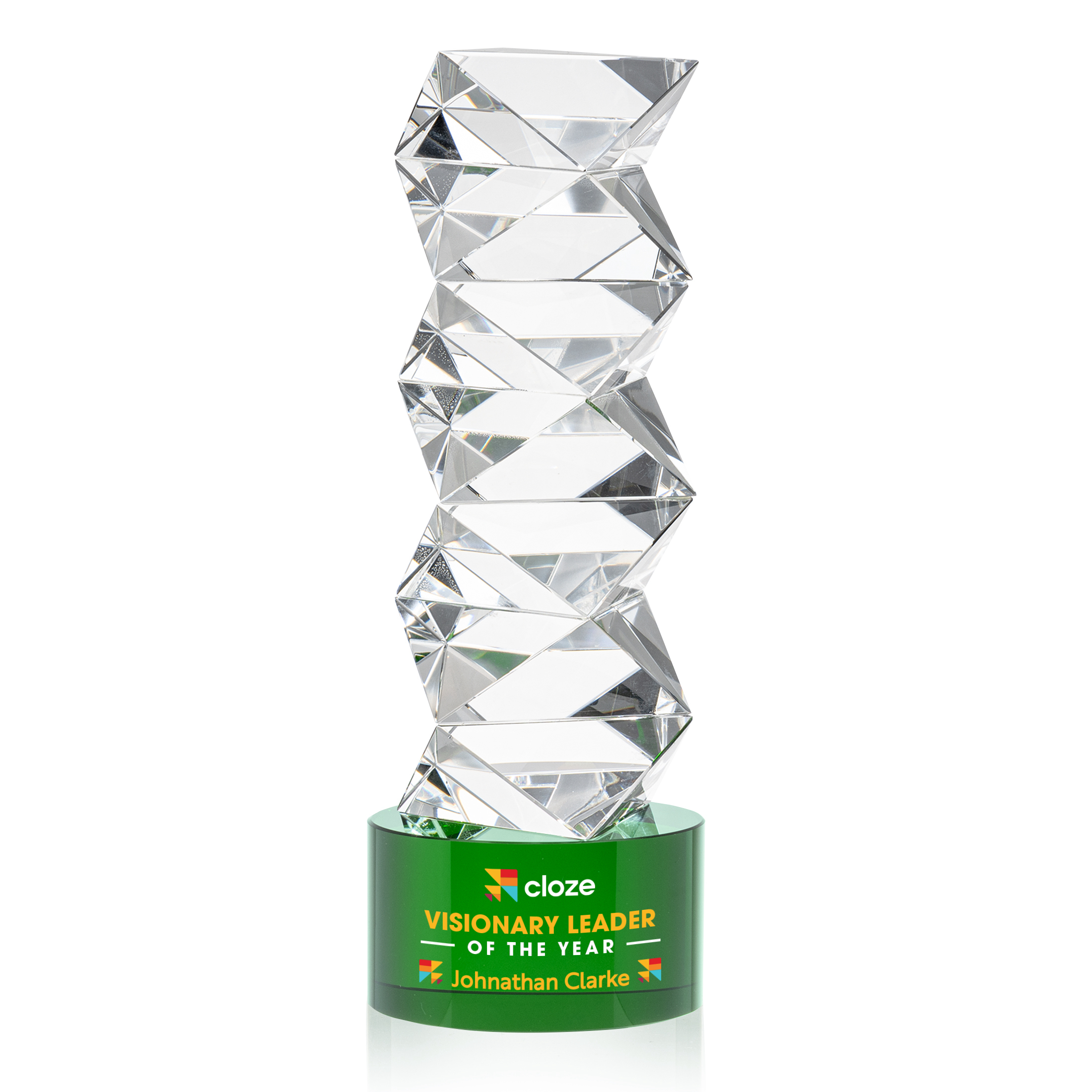 Callucci VividPrint™ Award on Marvel Base - Green