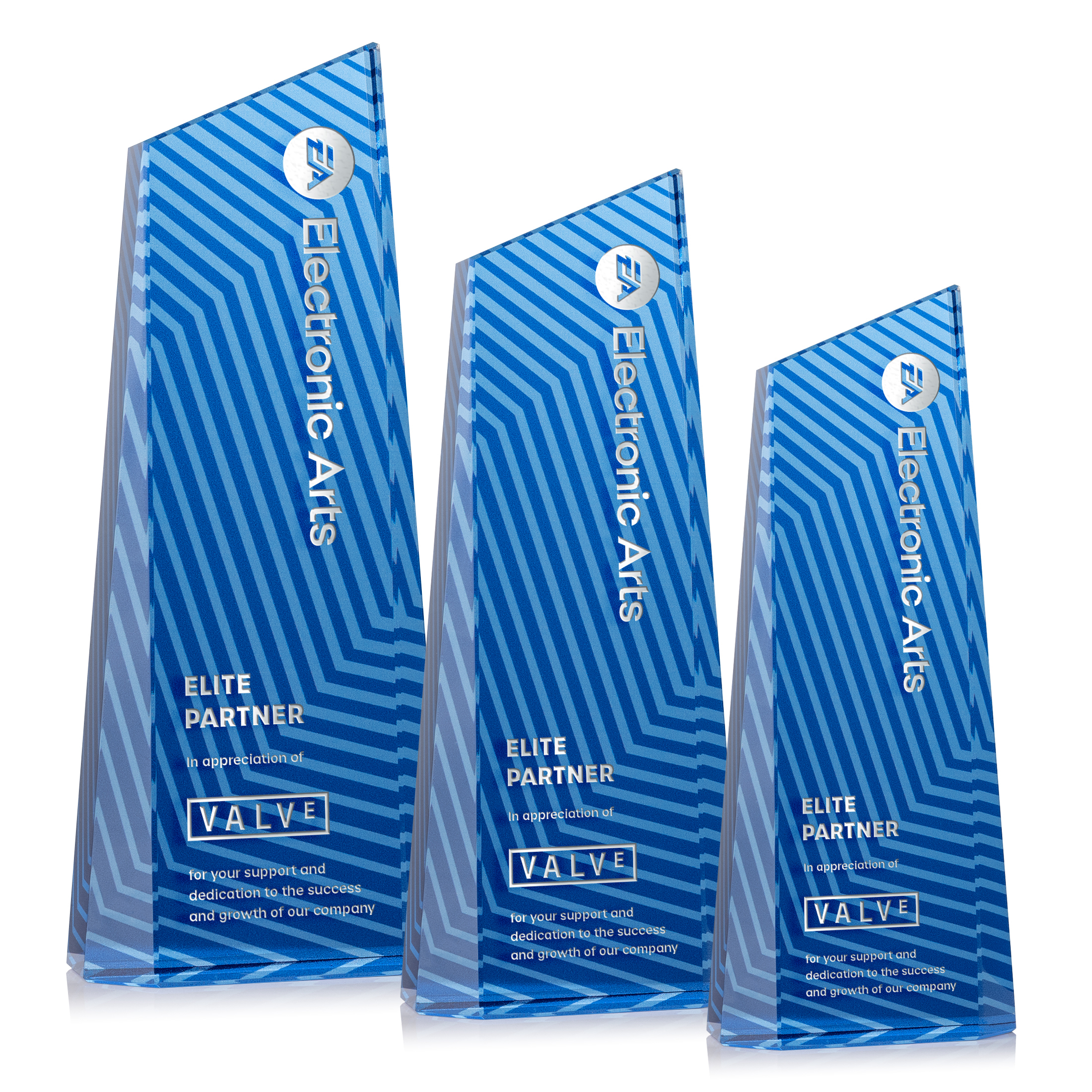 Hallandale Award - Blue