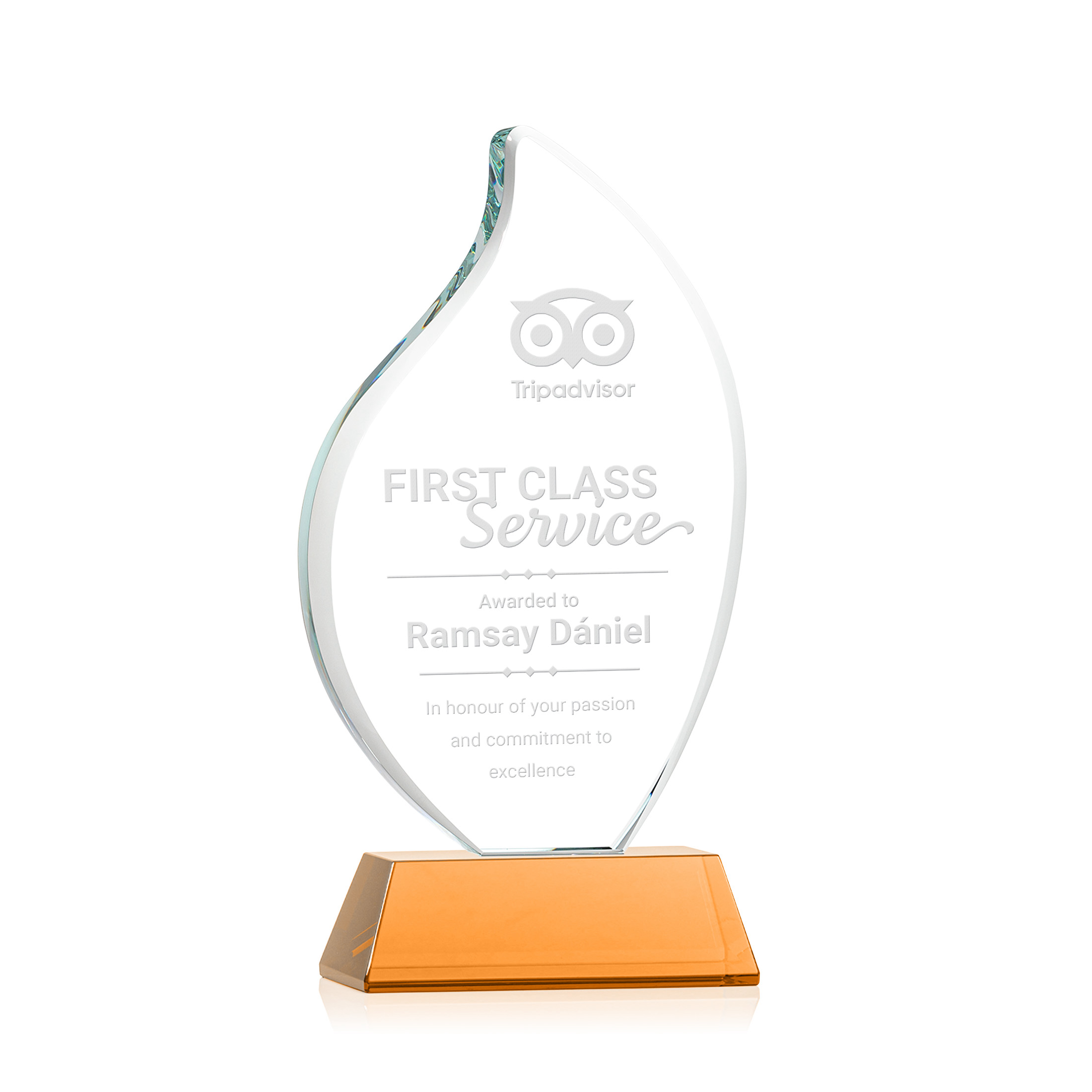 Odessy Flame Award on Newhaven - Amber
