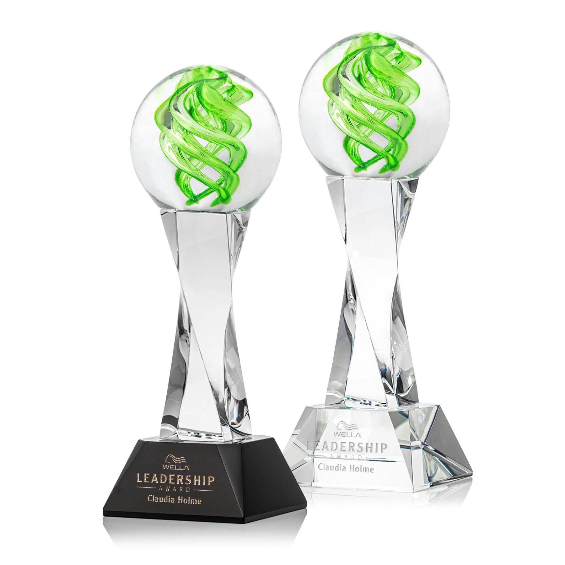 Vortex Award on Langport Base - Clear