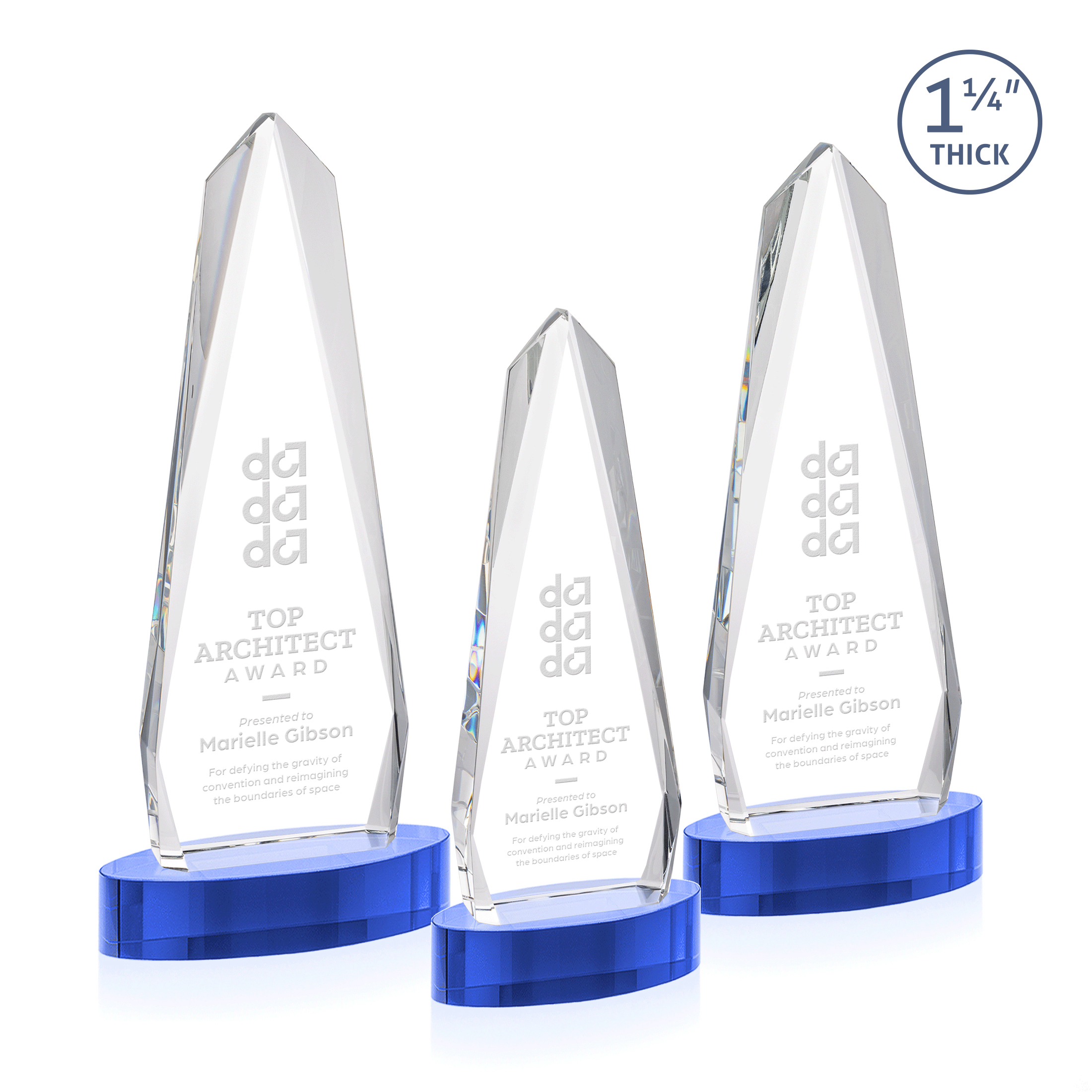 Cheswick Award on Alberton Base - Sky Blue