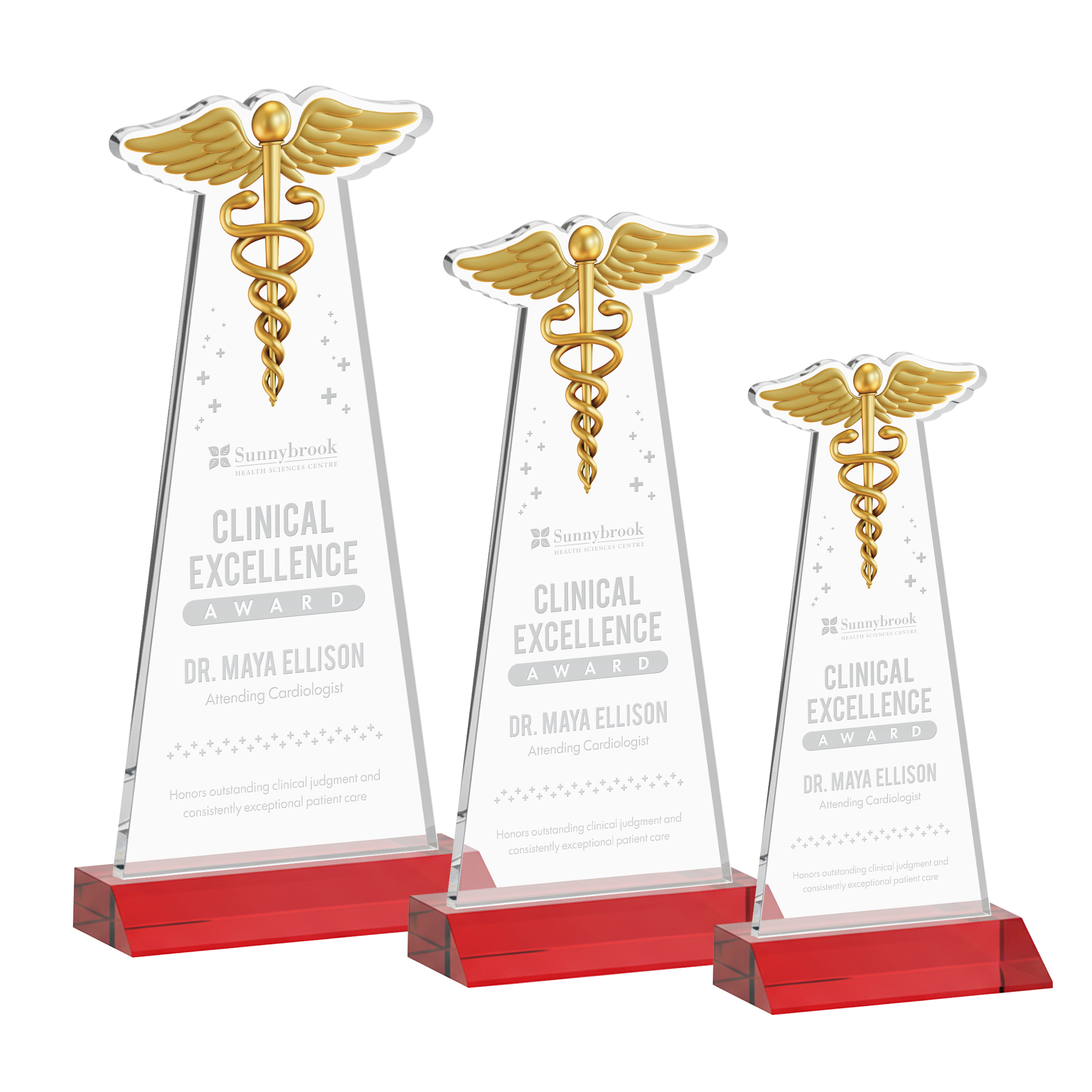 Caduceus Award - Red