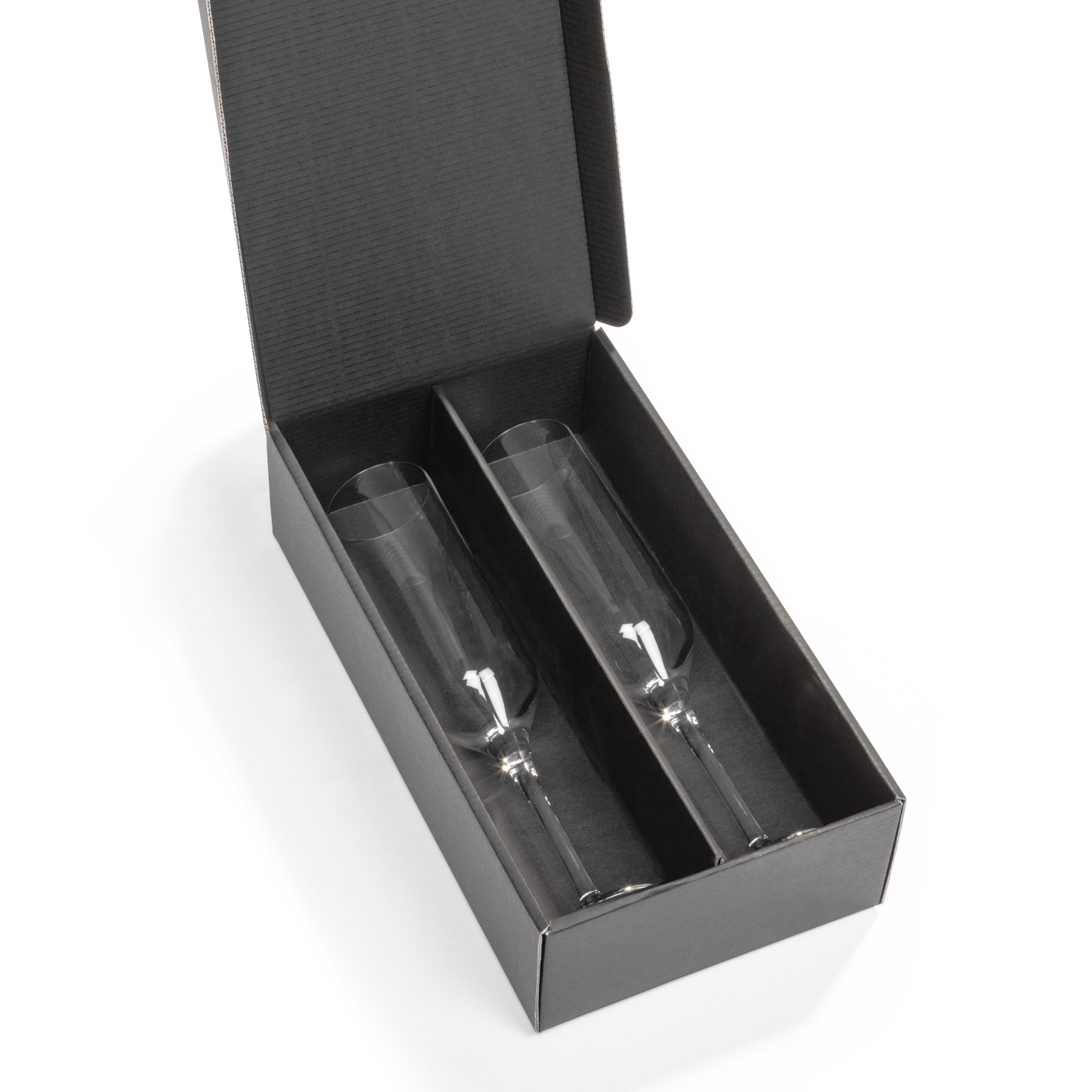Amerling Flute 6.5oz - Deep Etch