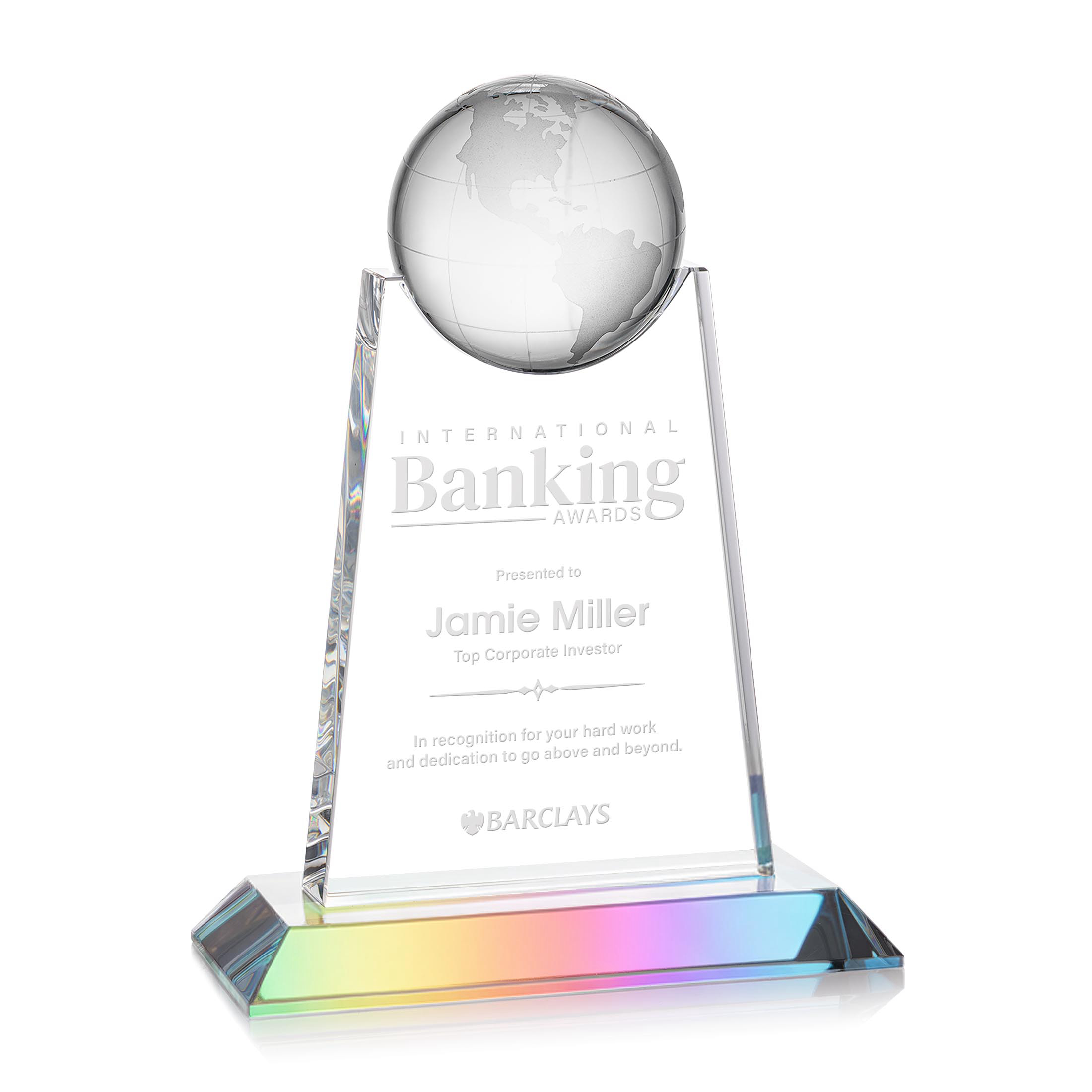 Netherford Globe Award - Prismatic