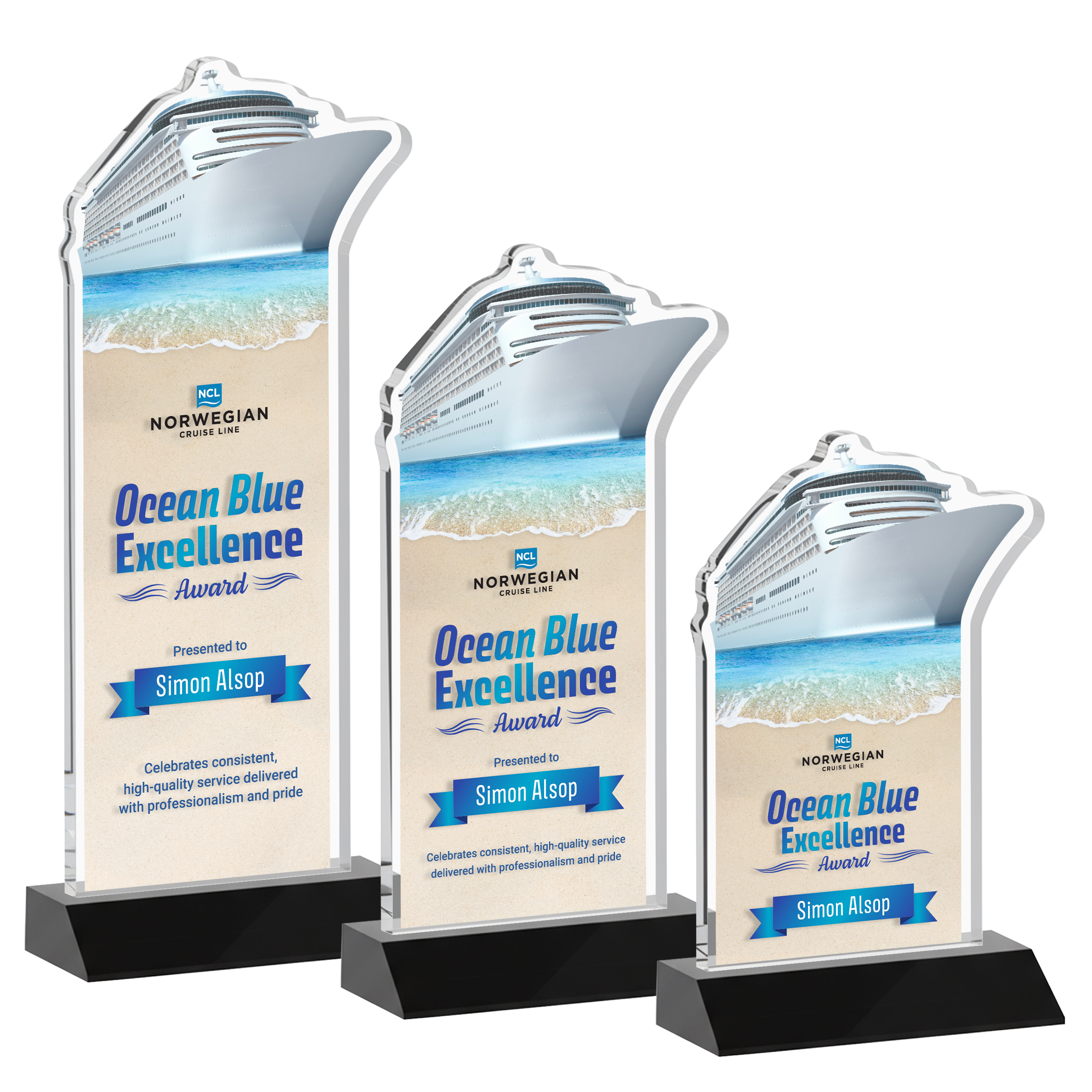 Voyager VividPrint™ Award - Black