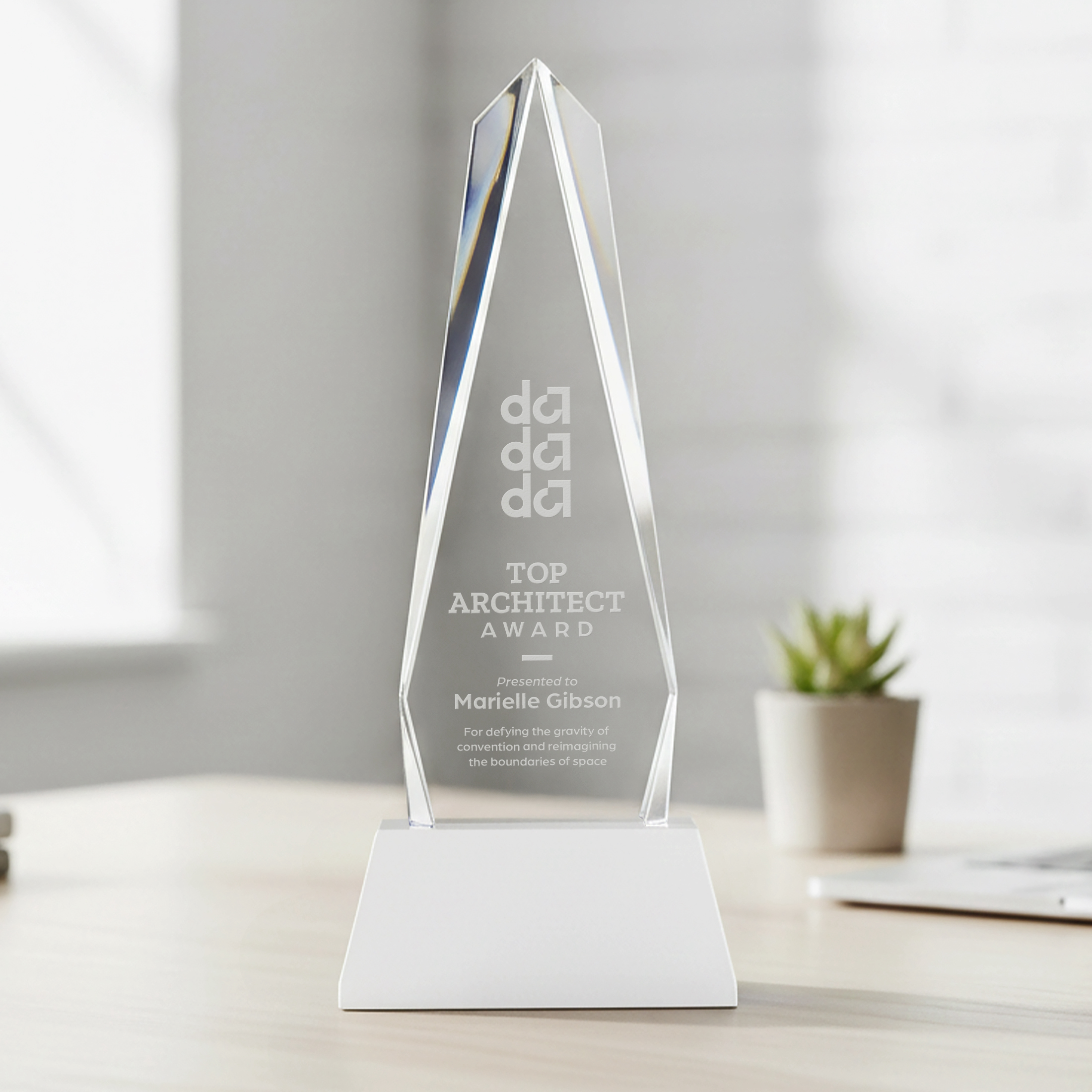 Cheswick Award on Entwhistle Base - White