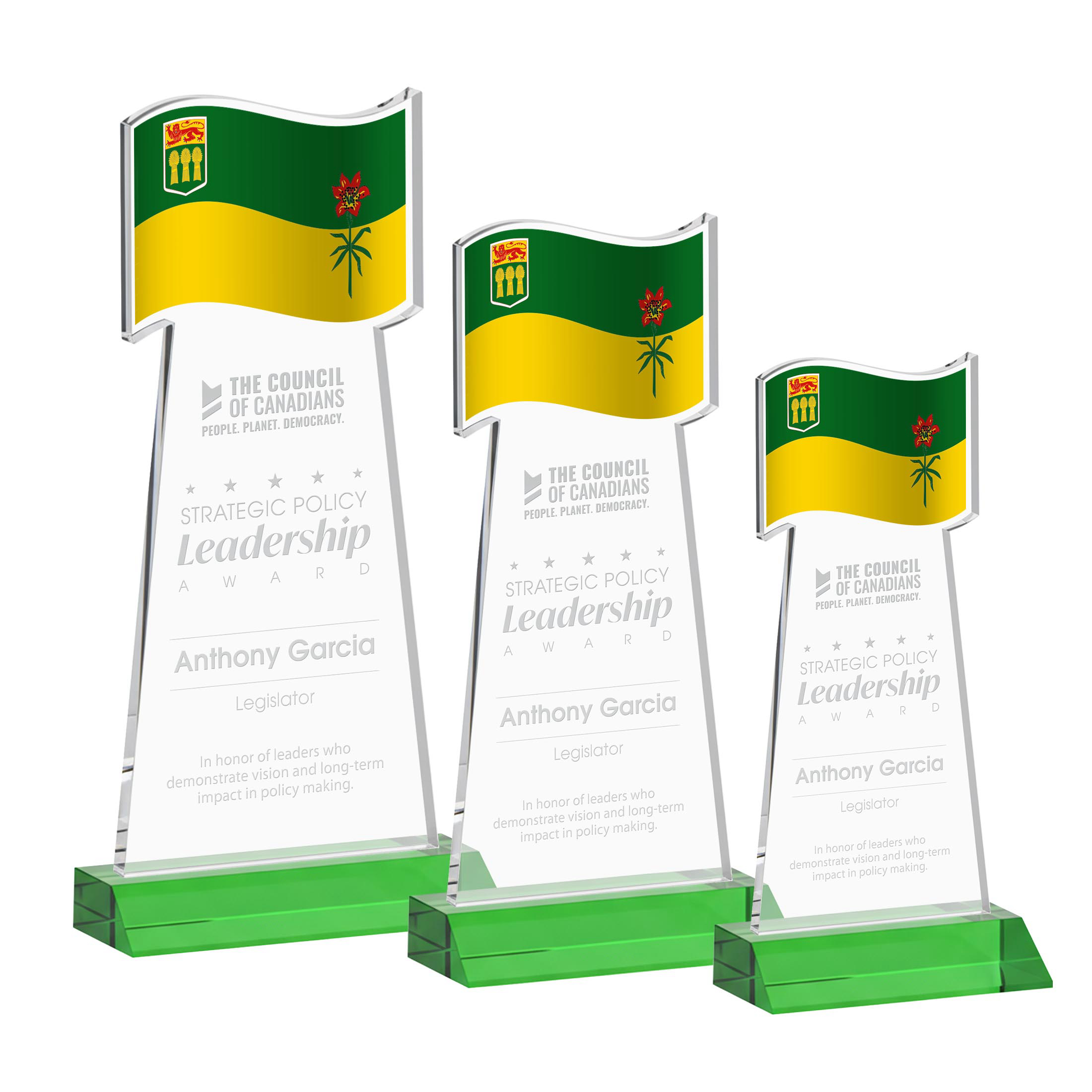 Flag Award - Green