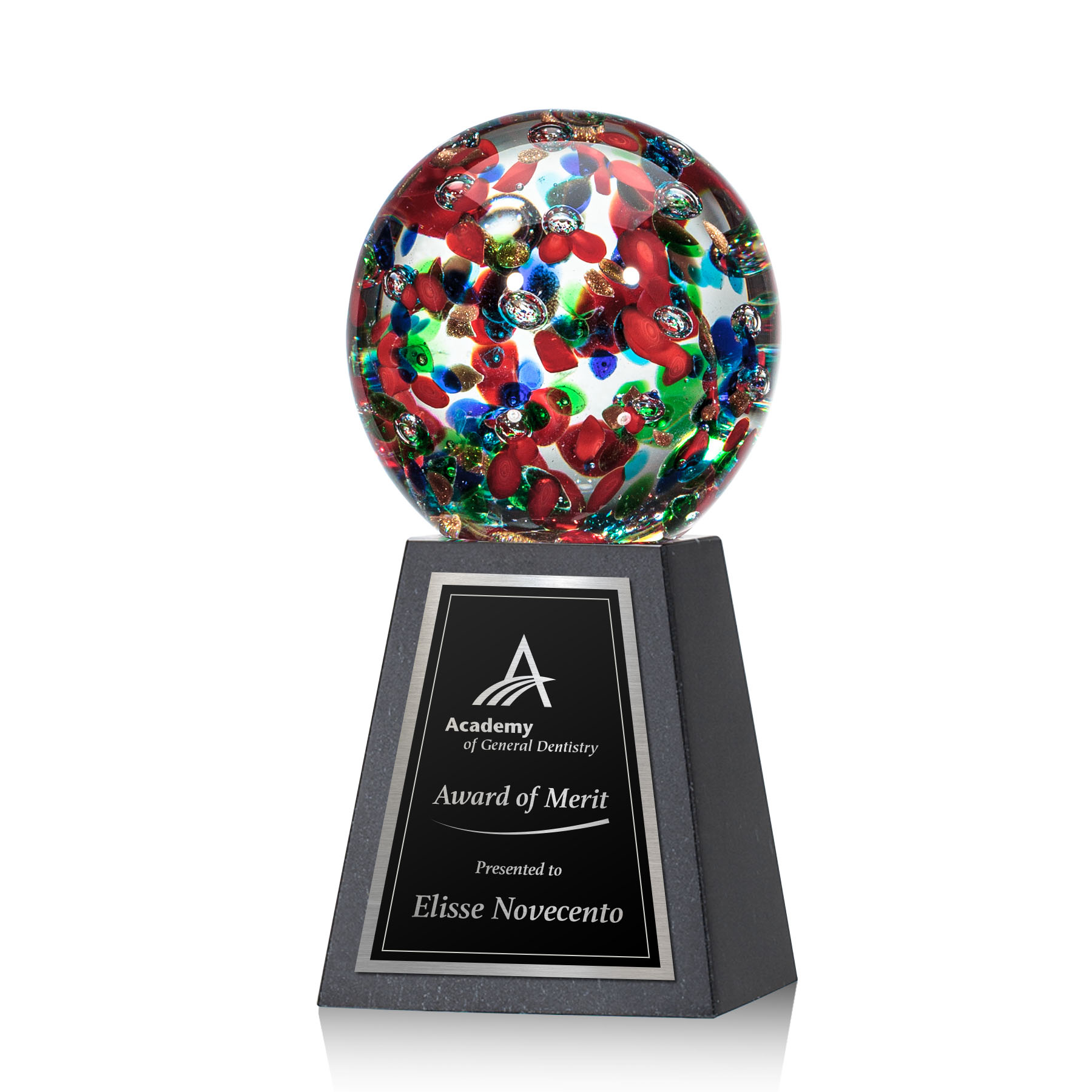 Fantasia Award on Tall Marble