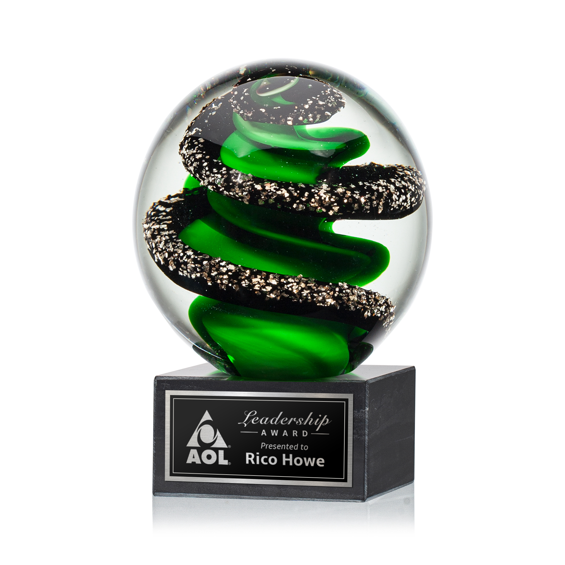 Zodiac Award on Square Marble