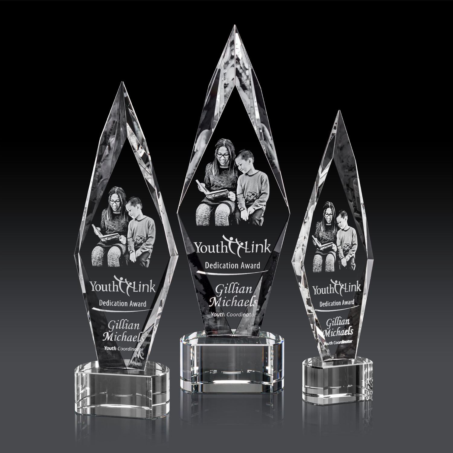 St Regis Manilow Award on Paragon Base (3D)