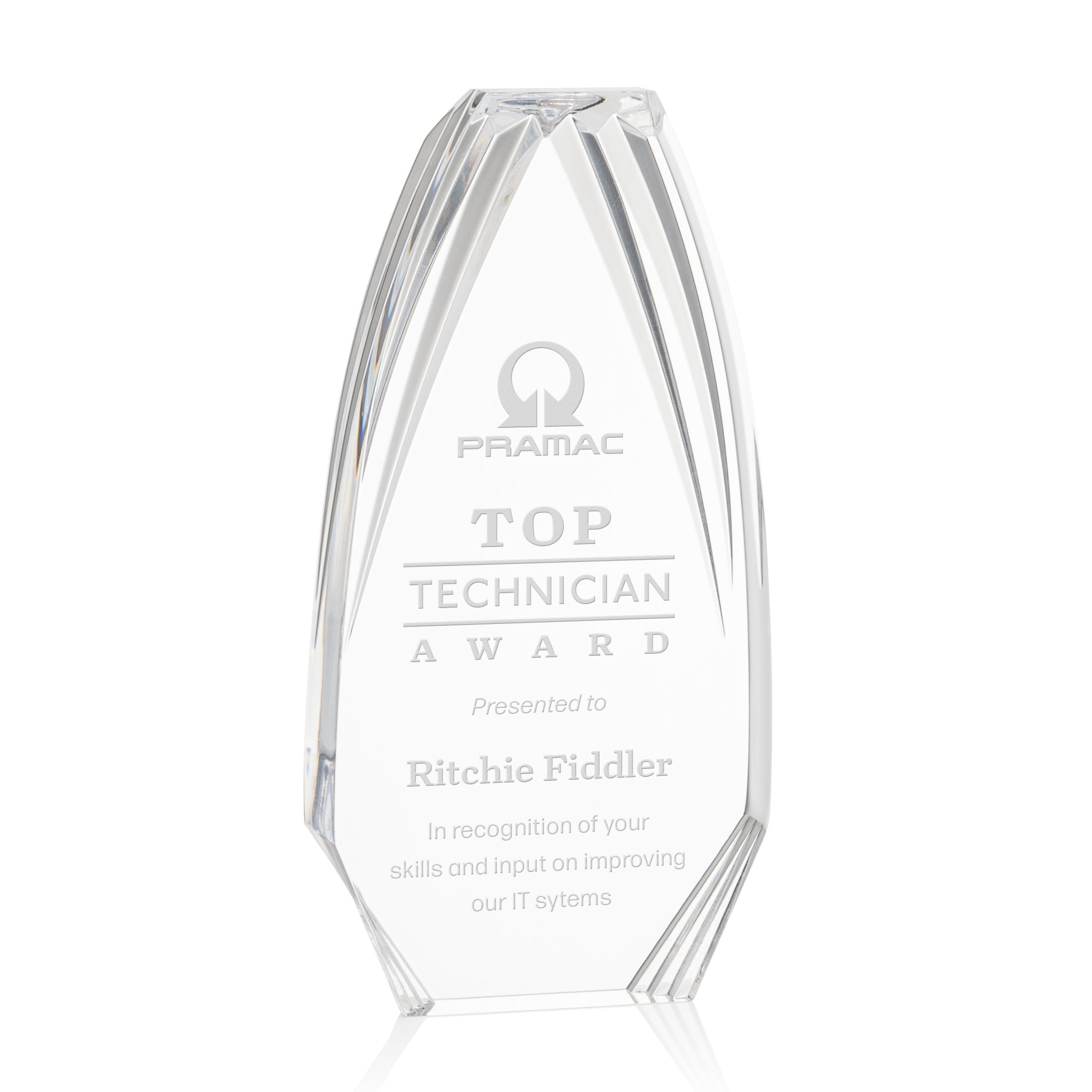 Lantana Award - Clear