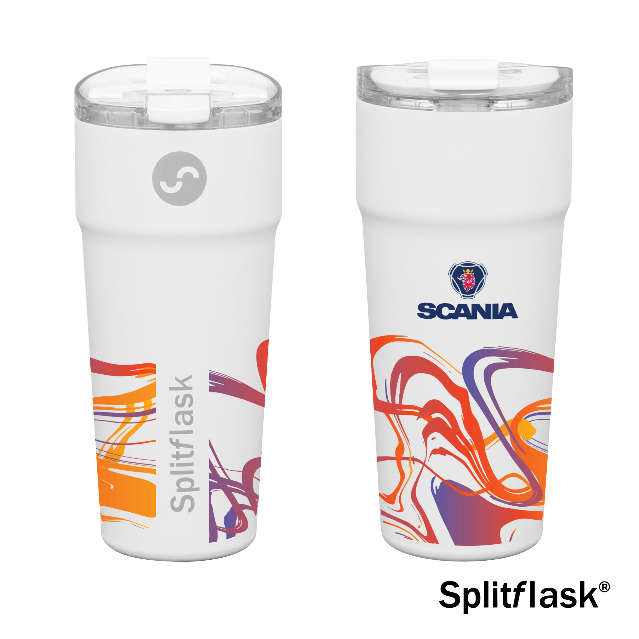 Splitflask® Two-Sided Tumbler - 30oz view 3