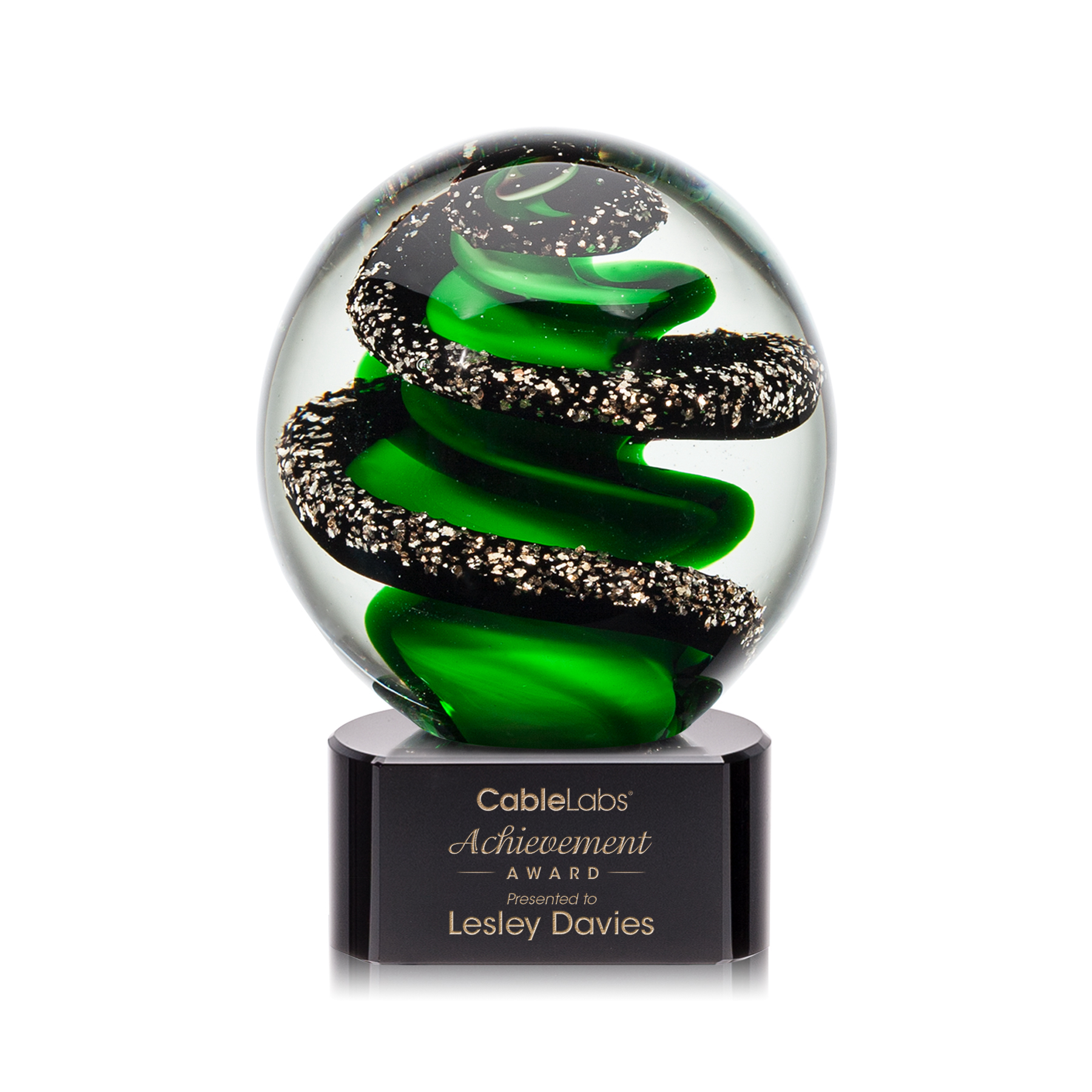 Zodiac Award on Paragon Base - Black