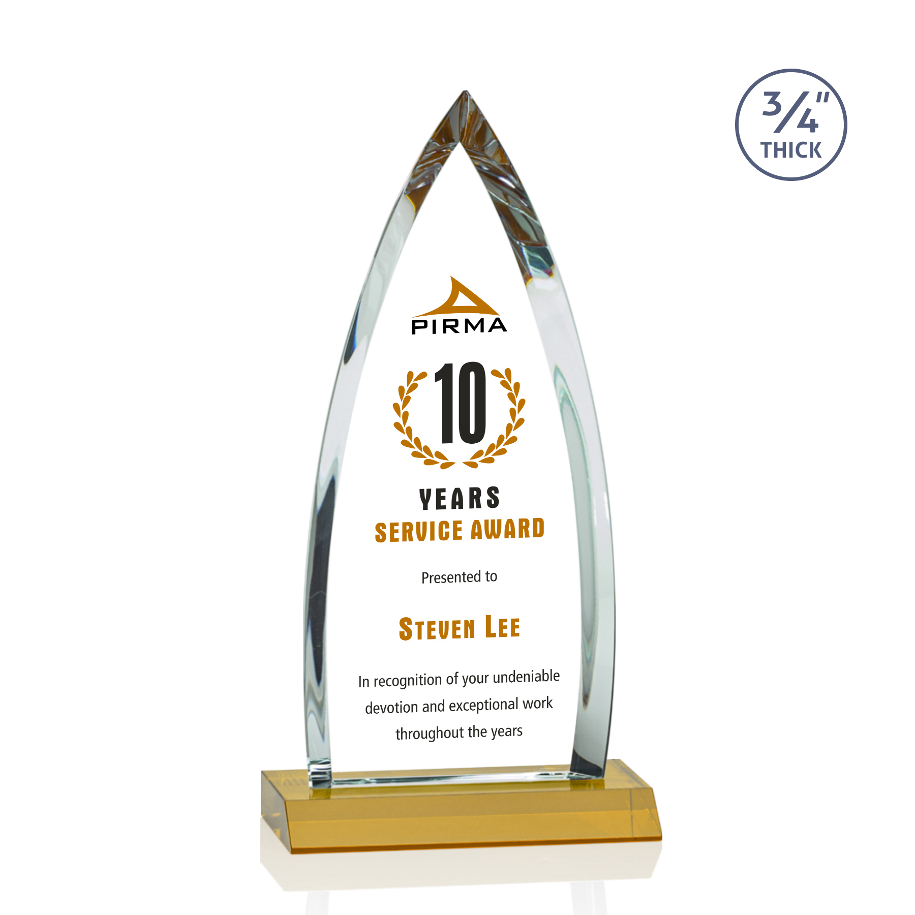 Shildon VividPrint™ Award - Amber