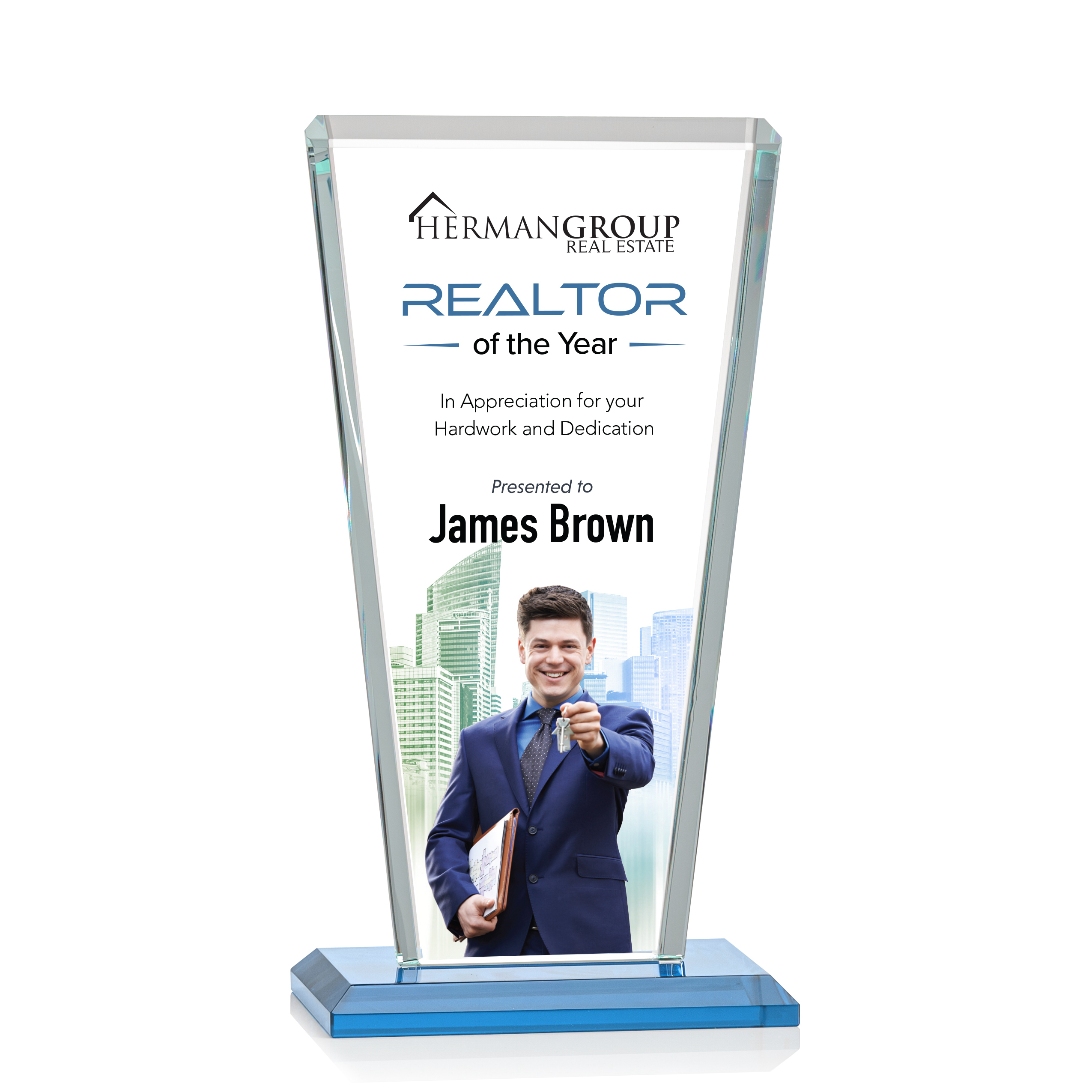 Chatham VividPrint™ Award - Sky Blue