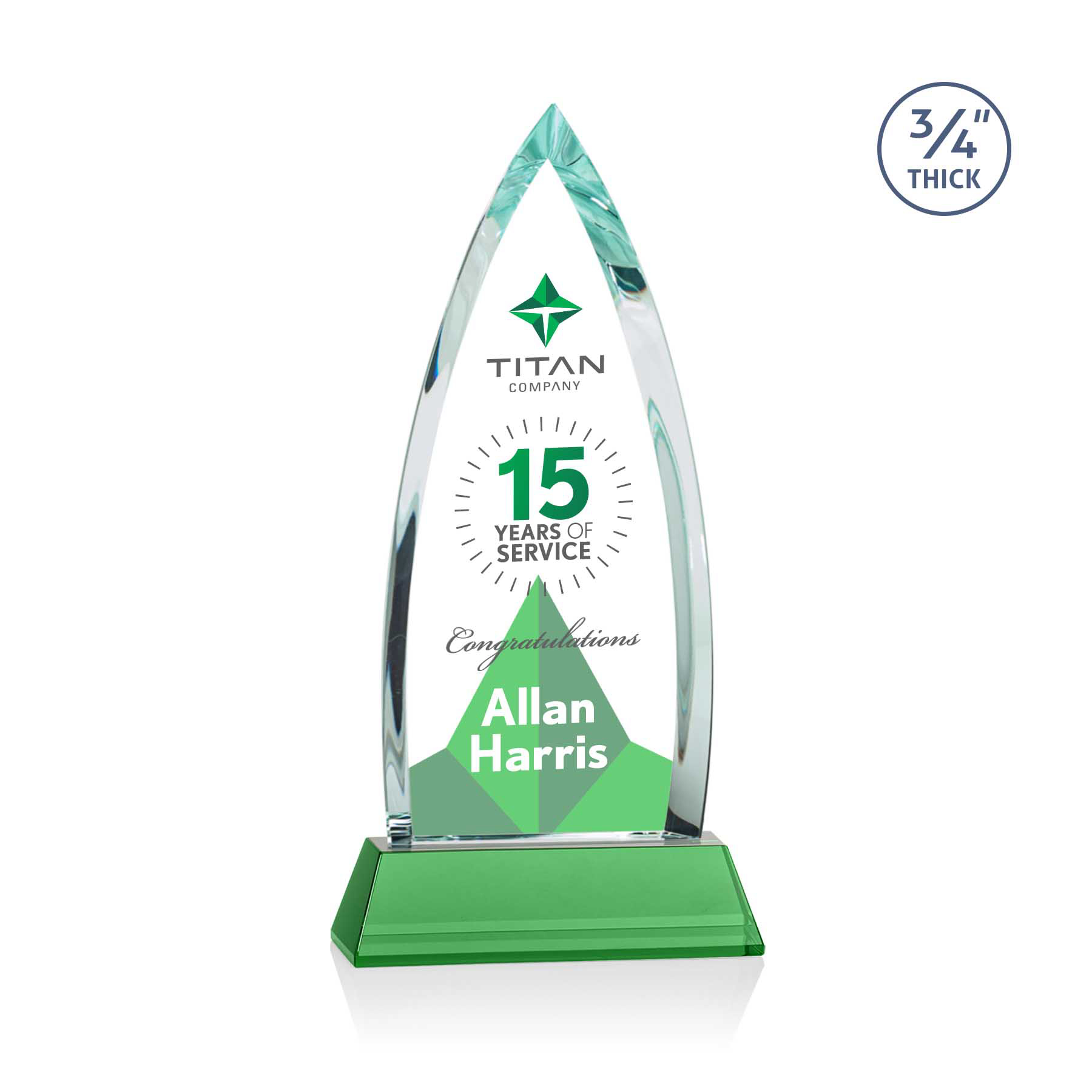 Shildon VividPrint™ Award on Newhaven - Green