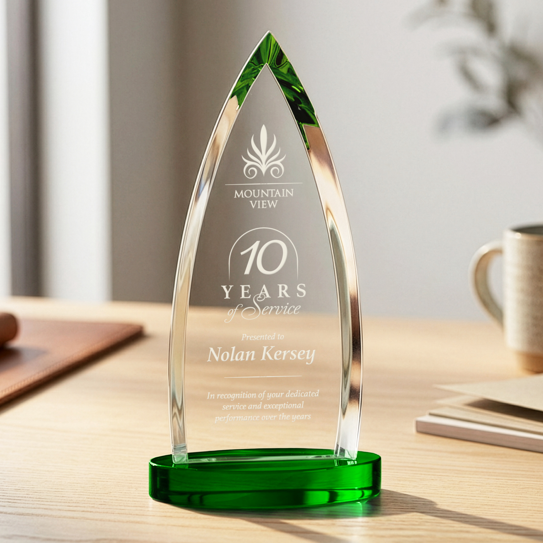 Shildon Award on Alberton Base - Green