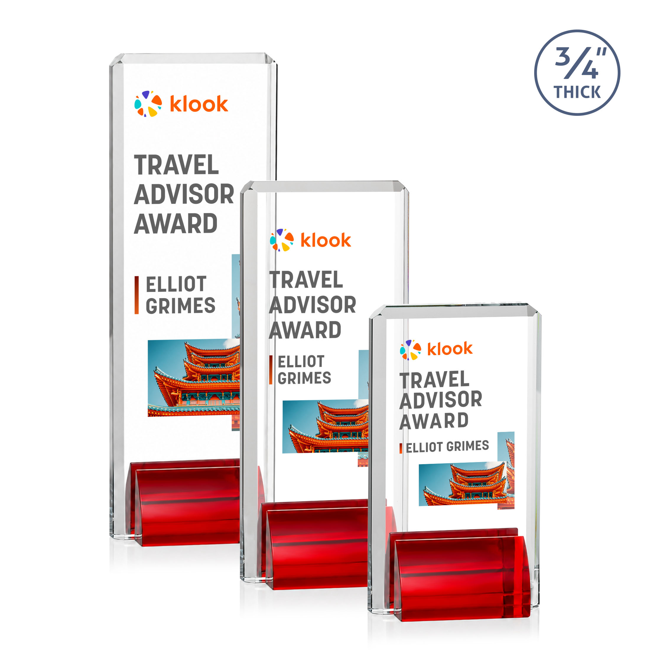 Annapolis VividPrint™ Award - Red
