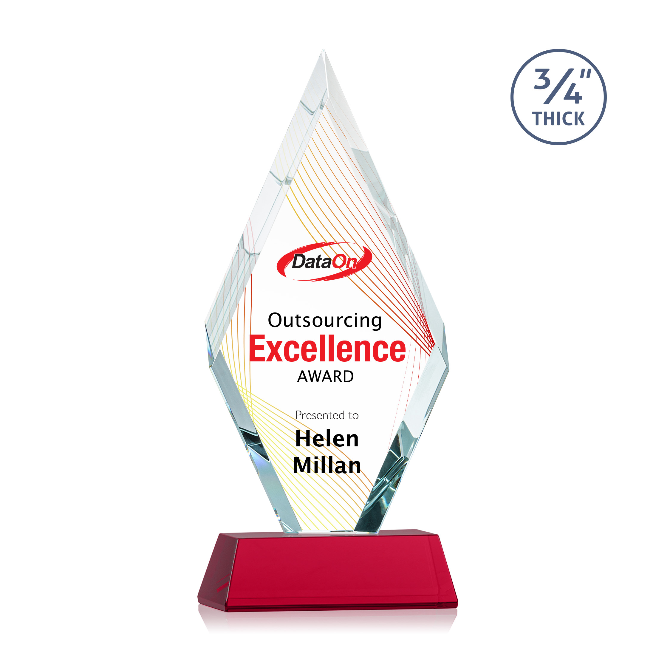 Richmond VividPrint™ Award on Newhaven - Red