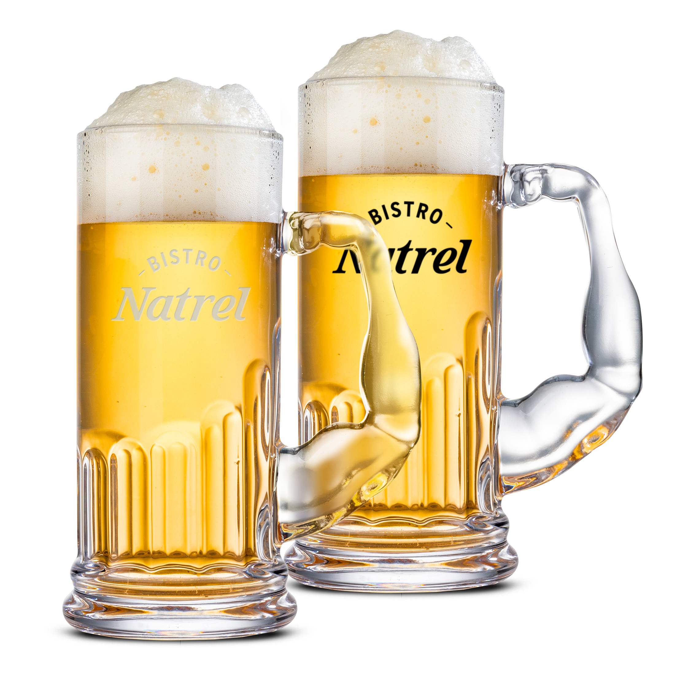 Muscle Man Beer Stein - 16oz
