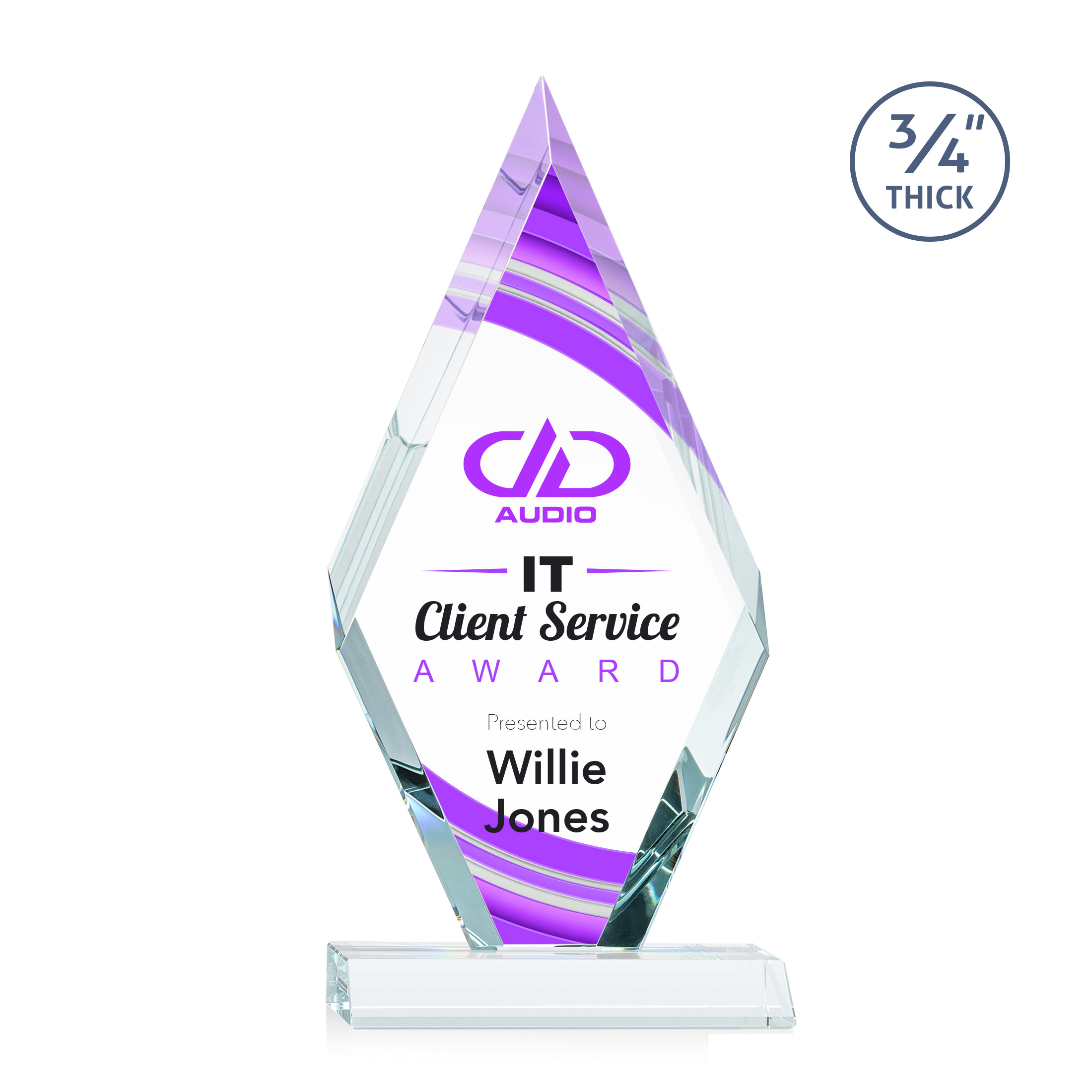 Richmond VividPrint™ Award - Clear