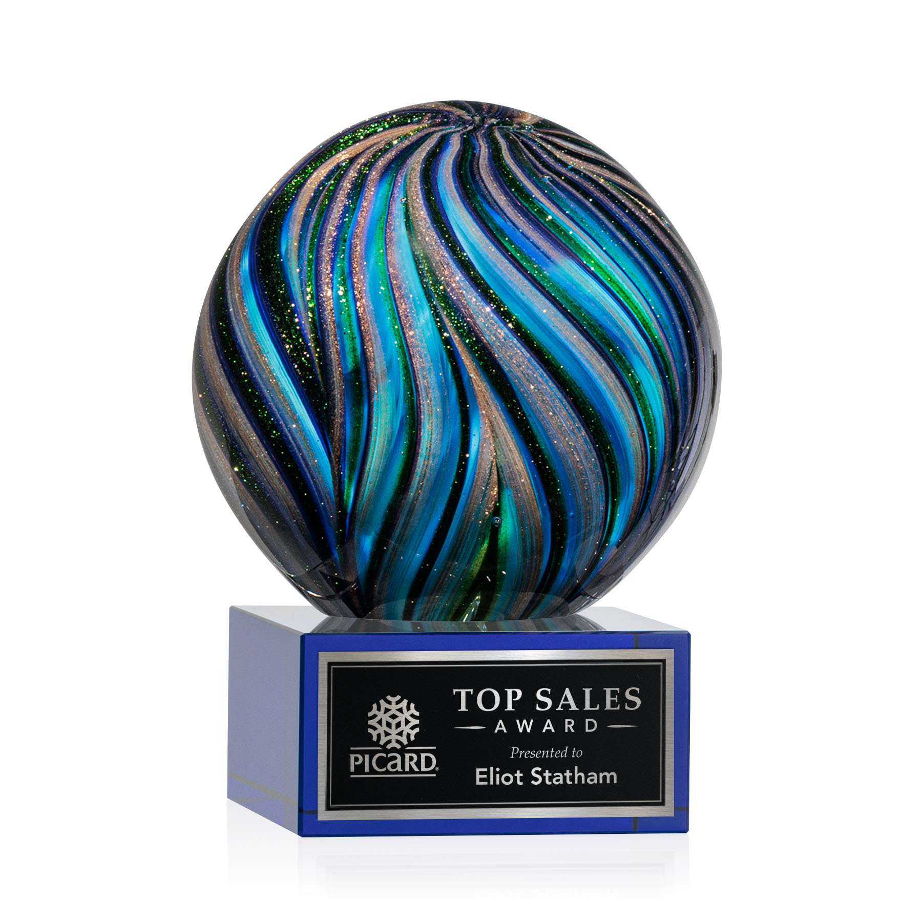 Malton Award on Hancock Base - Blue