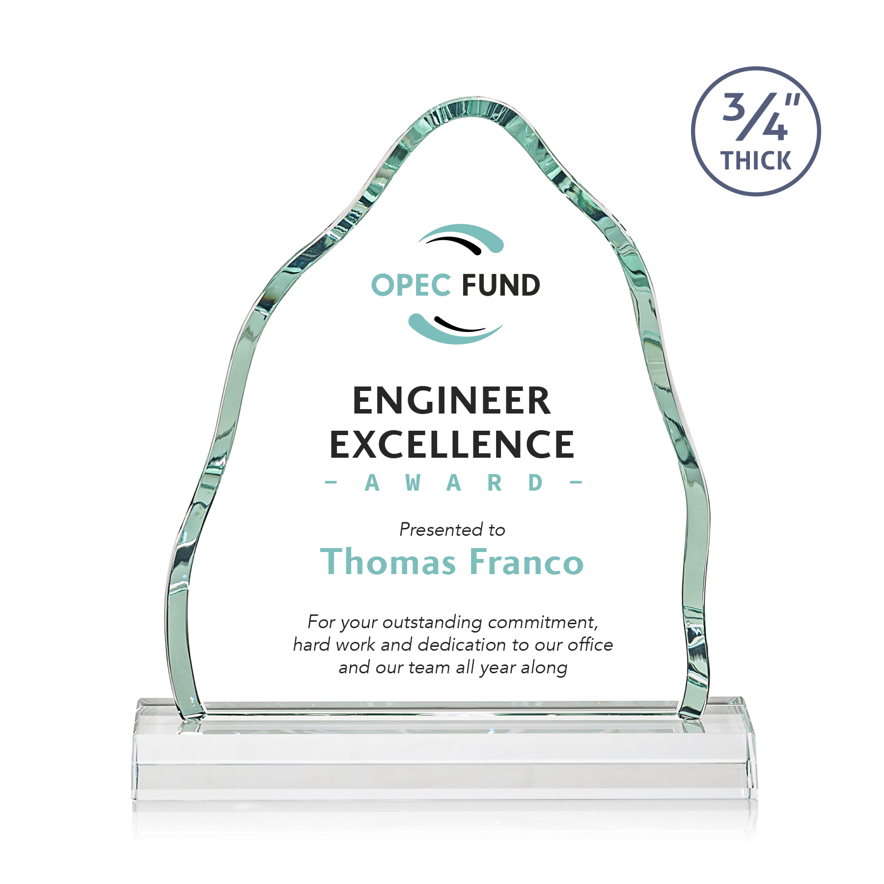 Dunwich VividPrint™ Award - Starfire